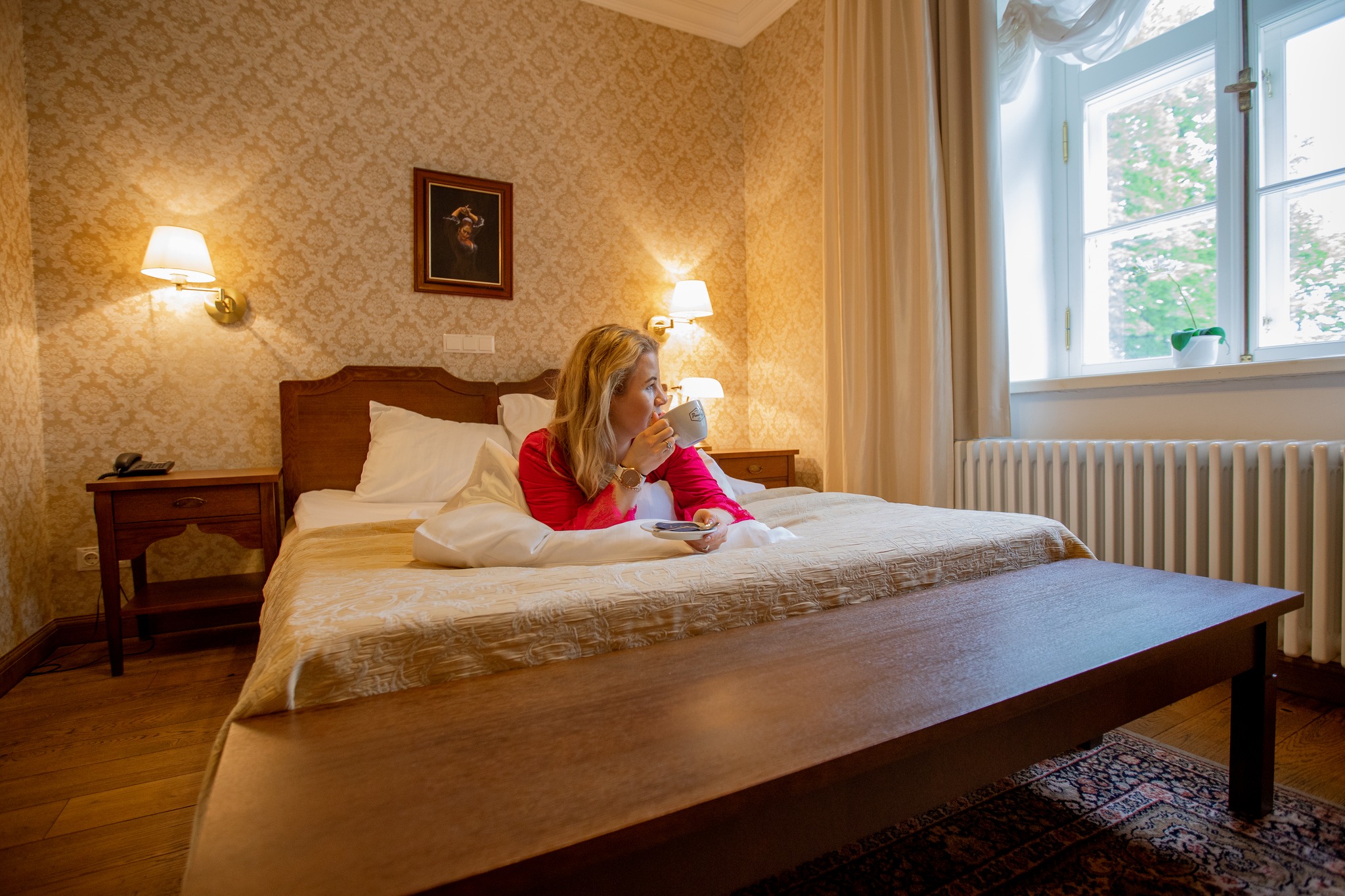 Saka Mõisa Härrastemaja tuba