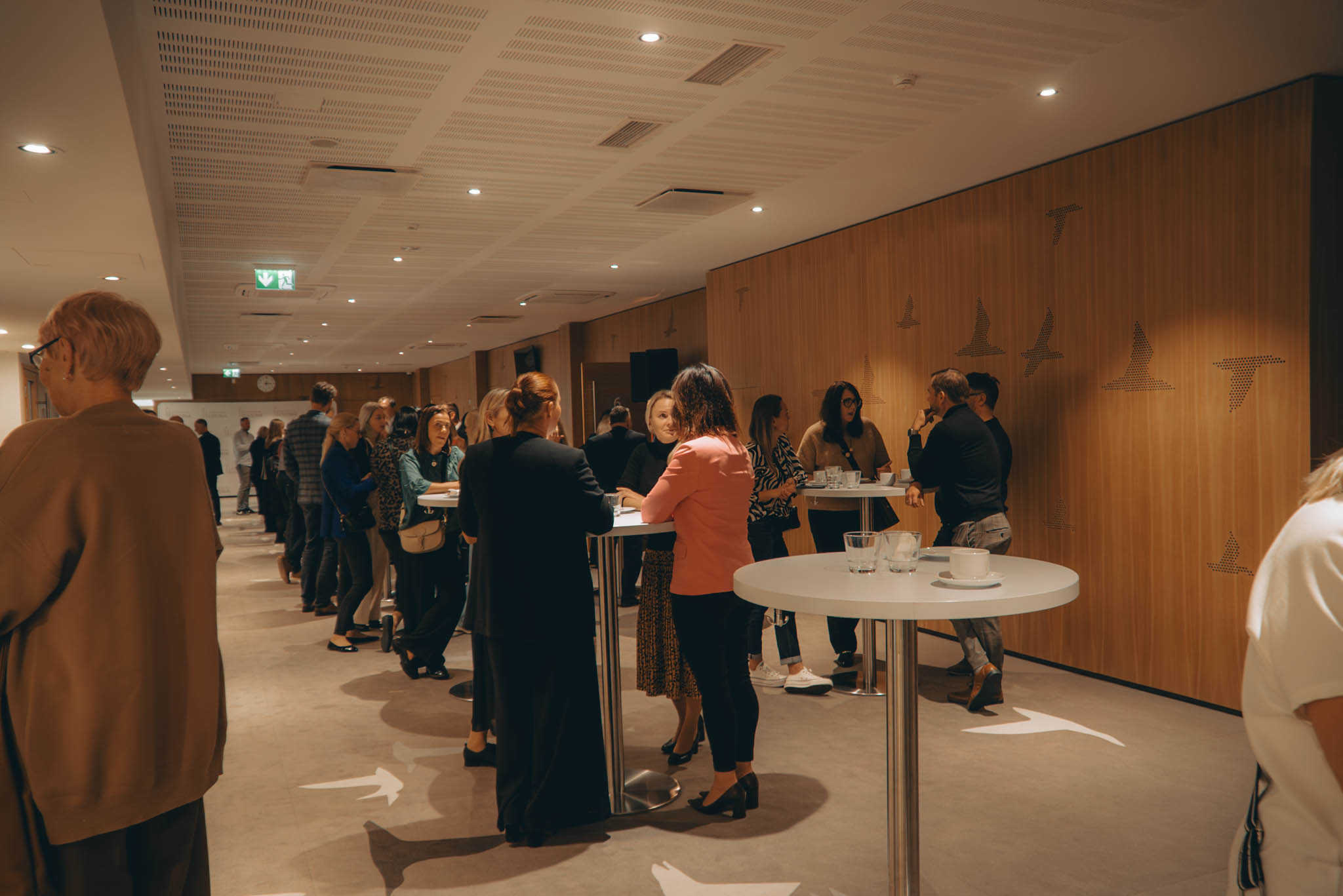 Conference center lobby area
