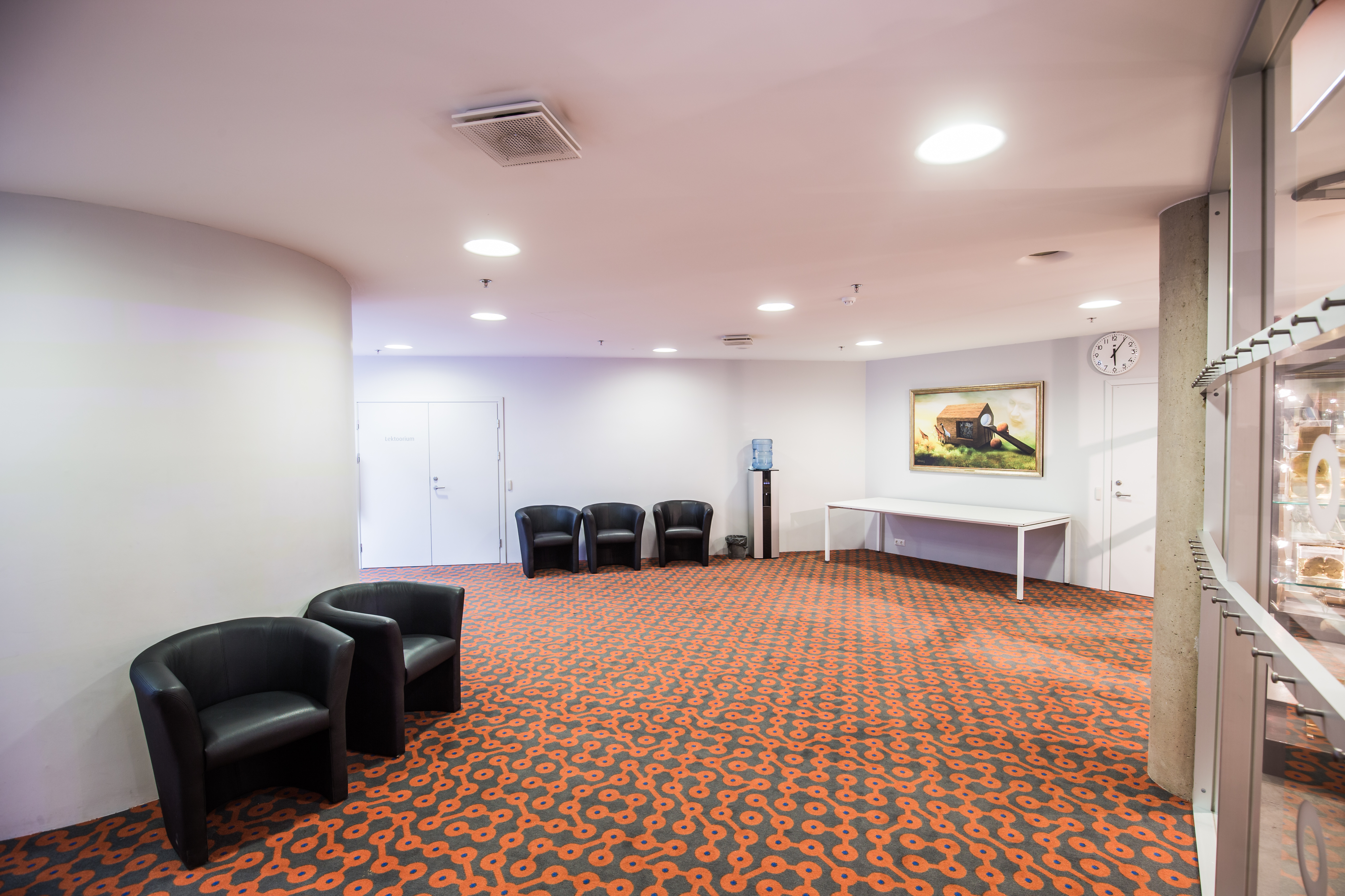 Foyer of the AHHAA Science Center conference hall