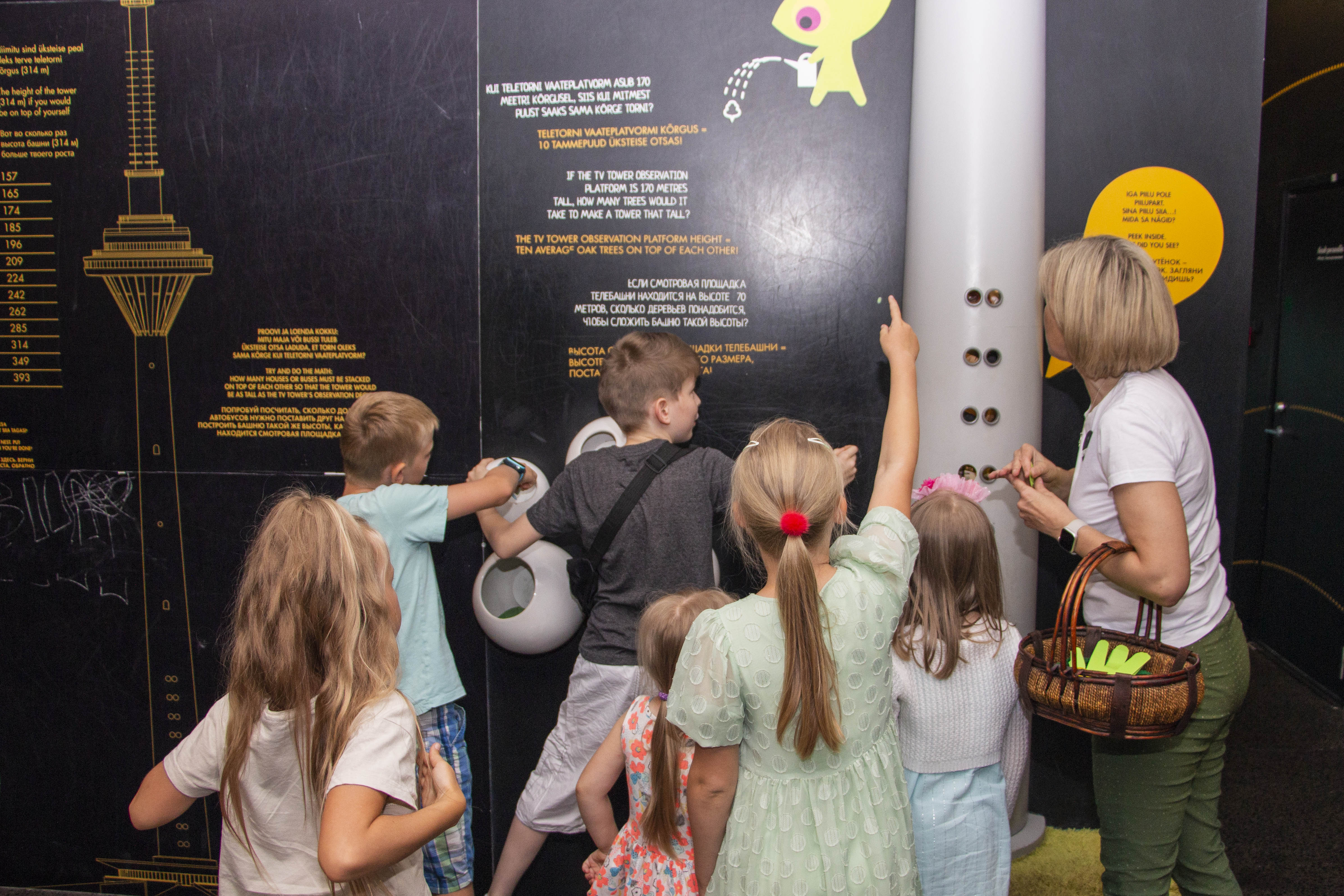 Tallinna Teletornis on tegevusi kogu perele