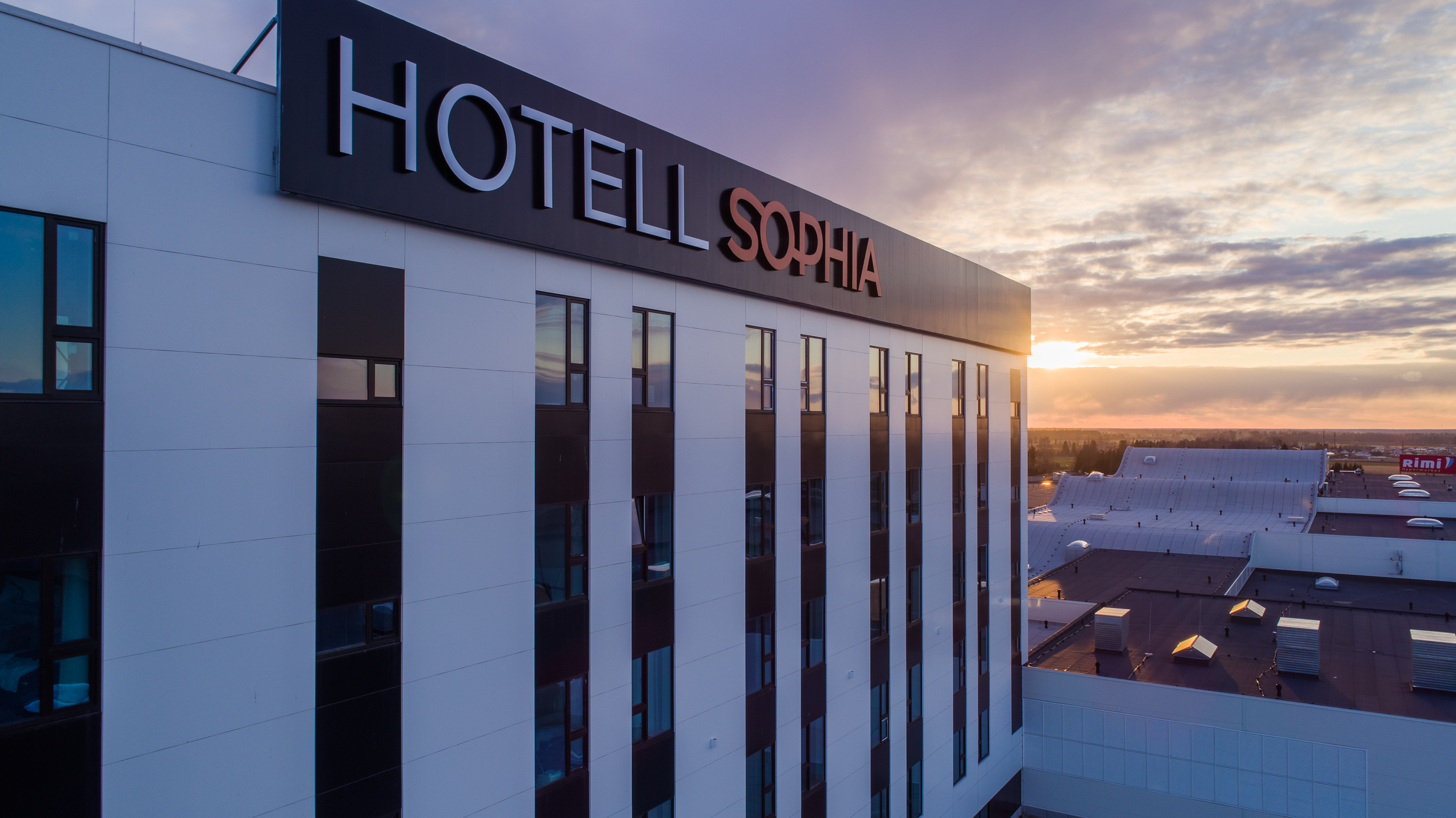Hotel Sophia in Tartu at South Estonia's largest shopping center