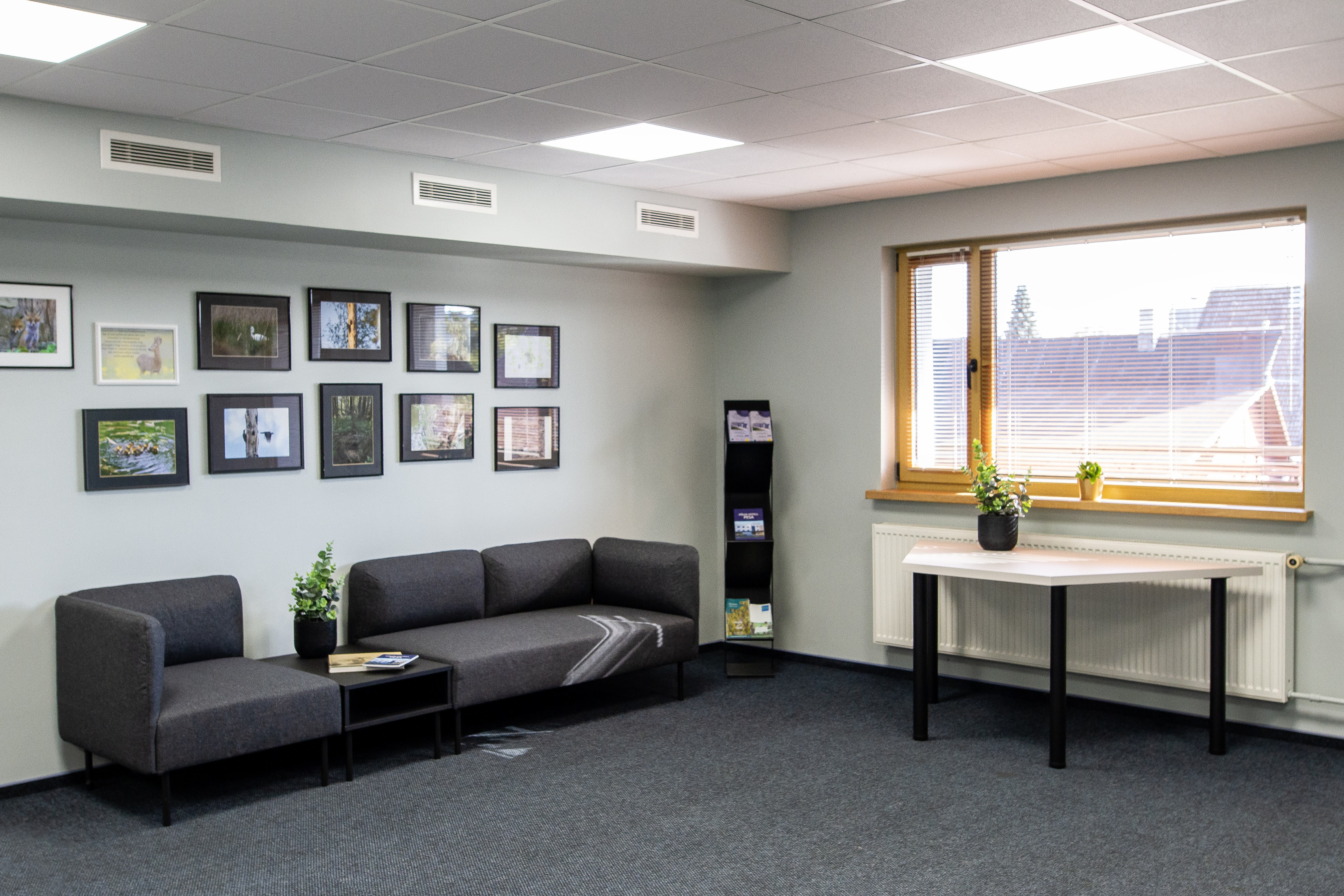 Conference room relaxation area at Pesa Hotel