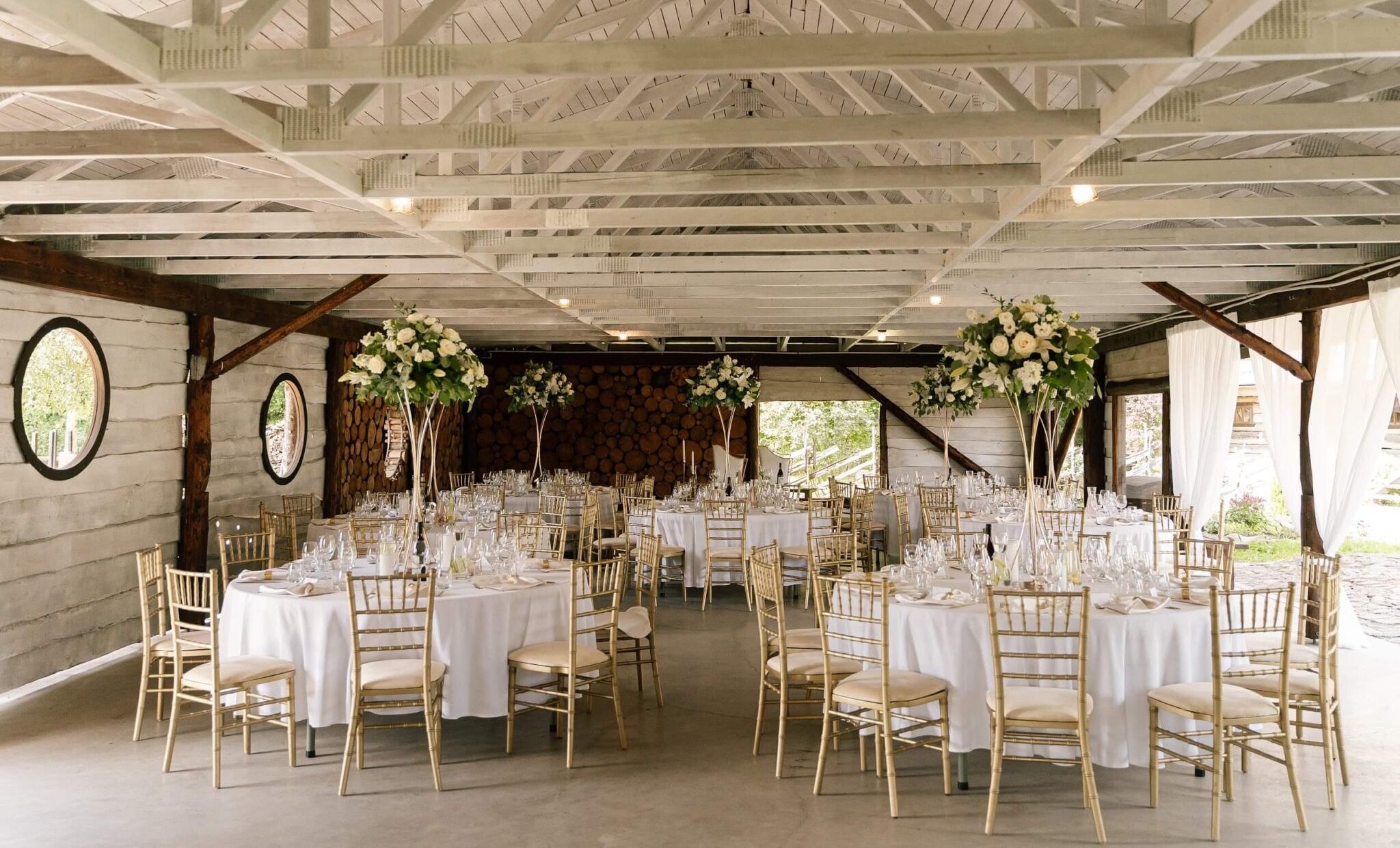 Sommerterrasse des Põhjala Resort