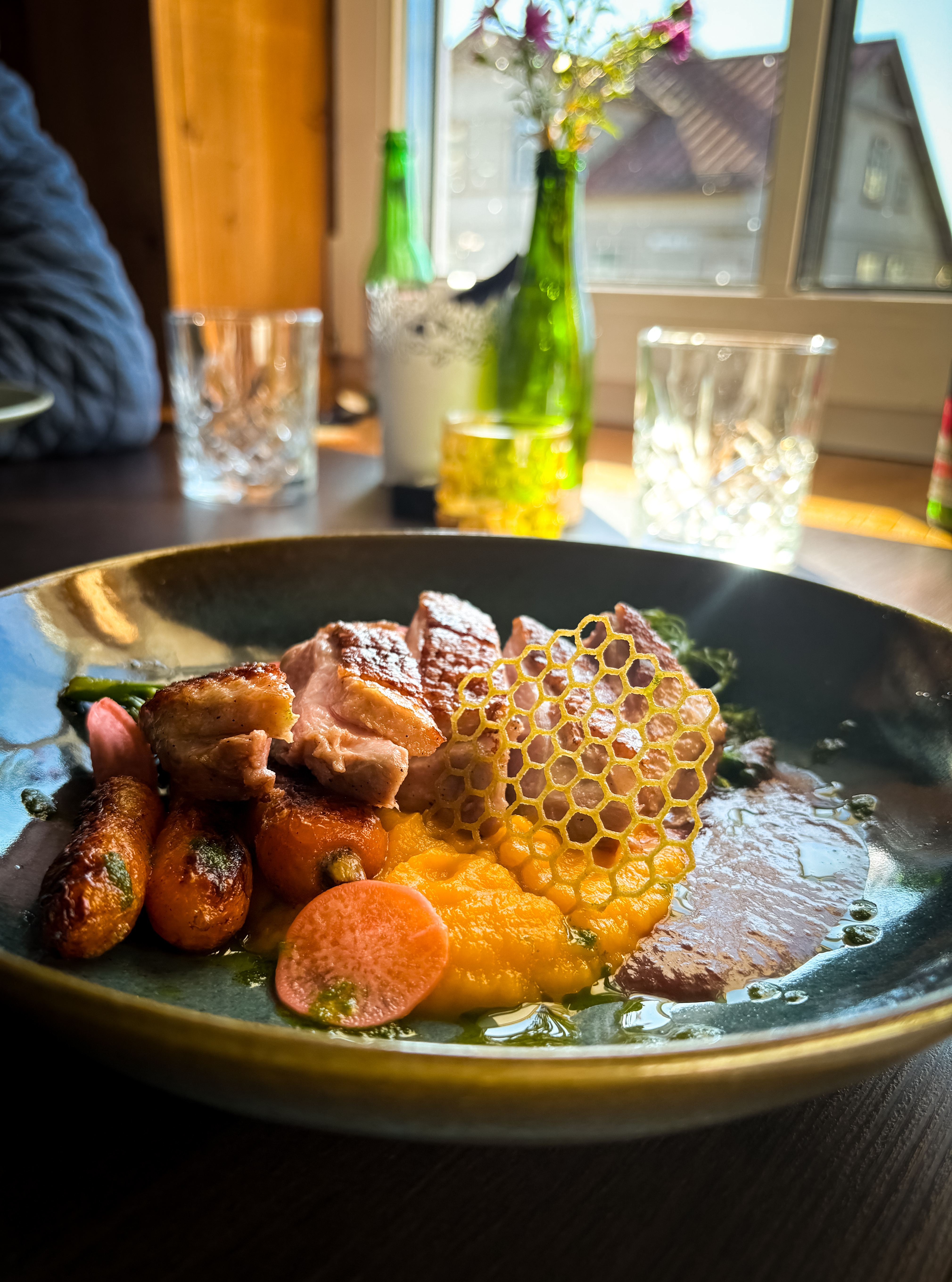 Pardifilee ploomikastme ja köögiviljadega