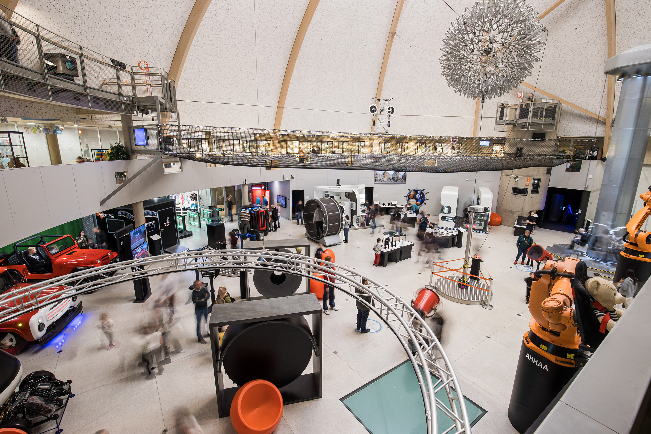 Technology hall full of experiences at the AHHAA Science Center