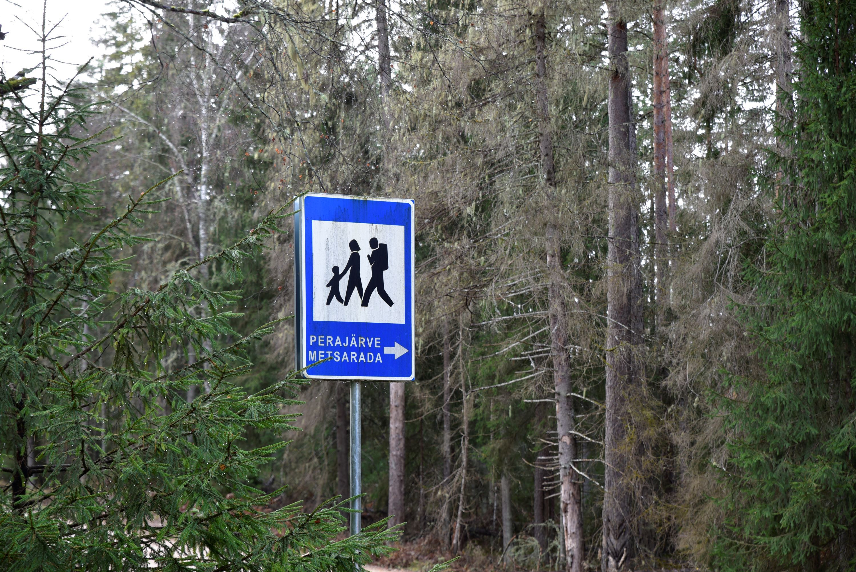 Peräjärve matkaraja teavitus