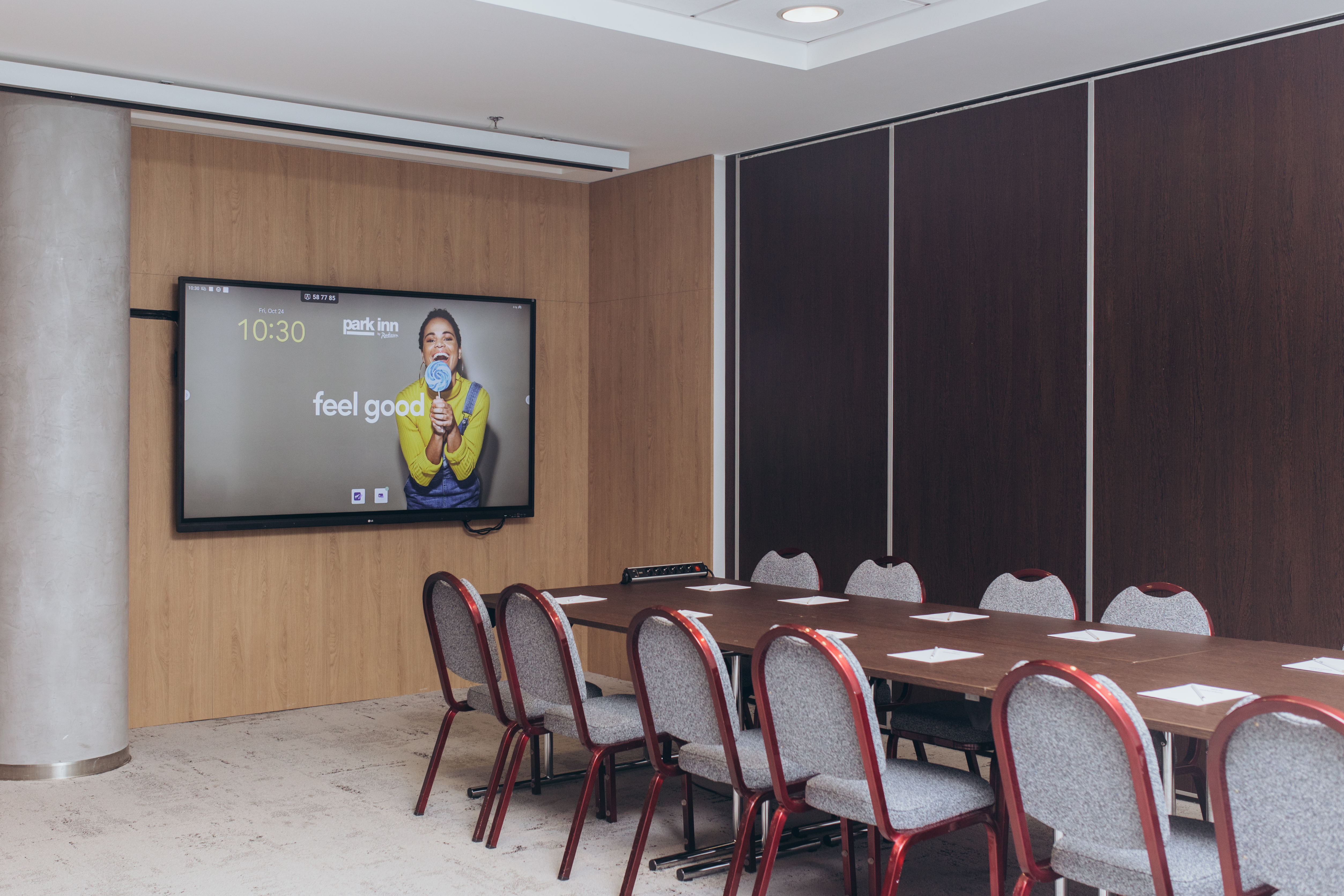 Modernizētas sapulču telpas