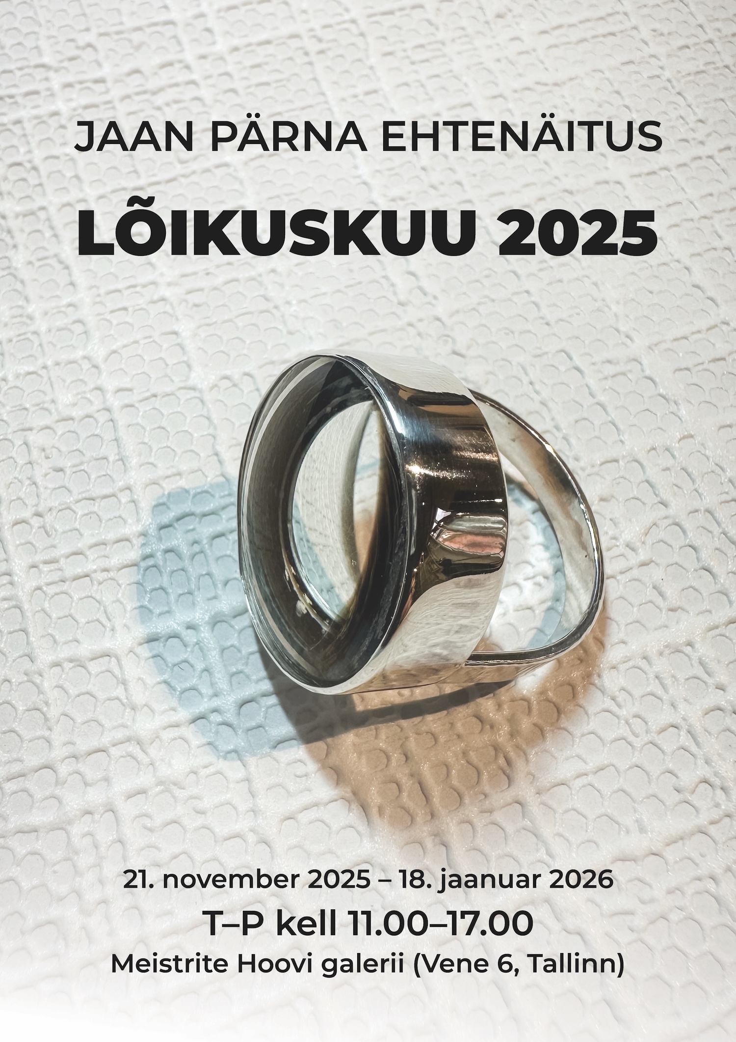 Jaan Pärna ehtenäitus "Lõikuskuu 2025"