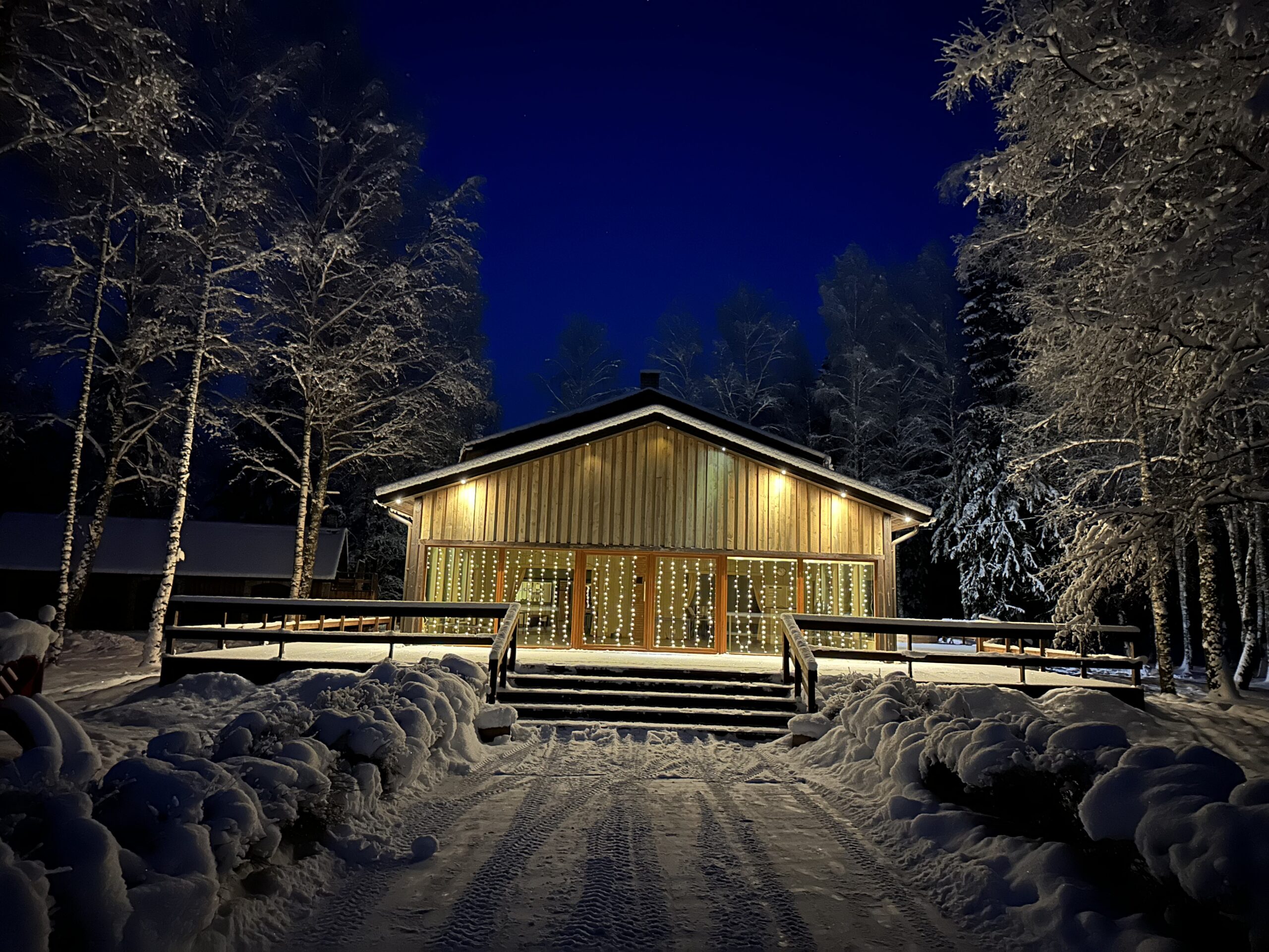 Paunküla Heaolukeskus talvel