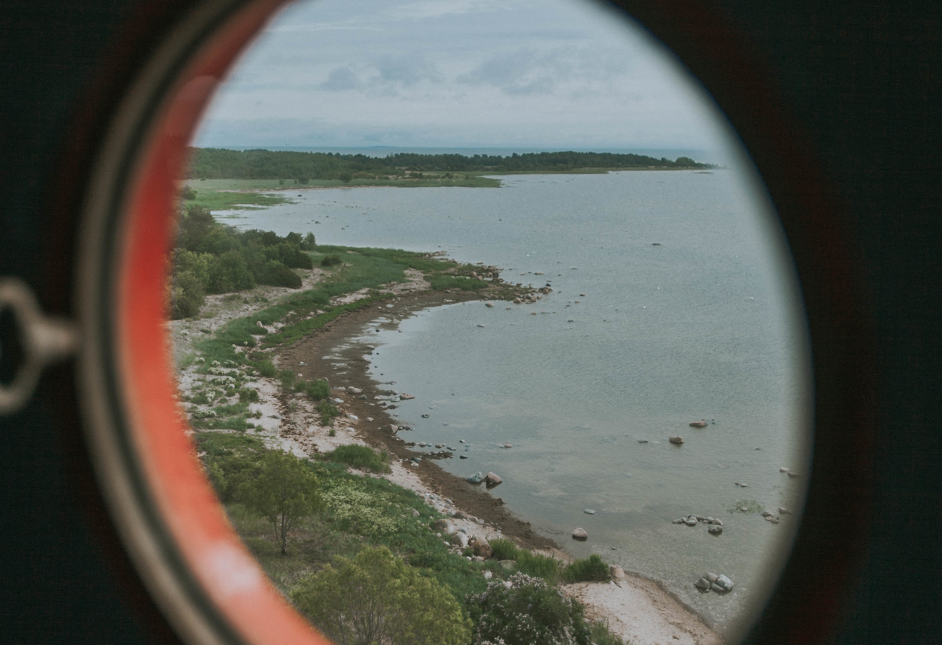 Vaade Kihnu Tuletornist