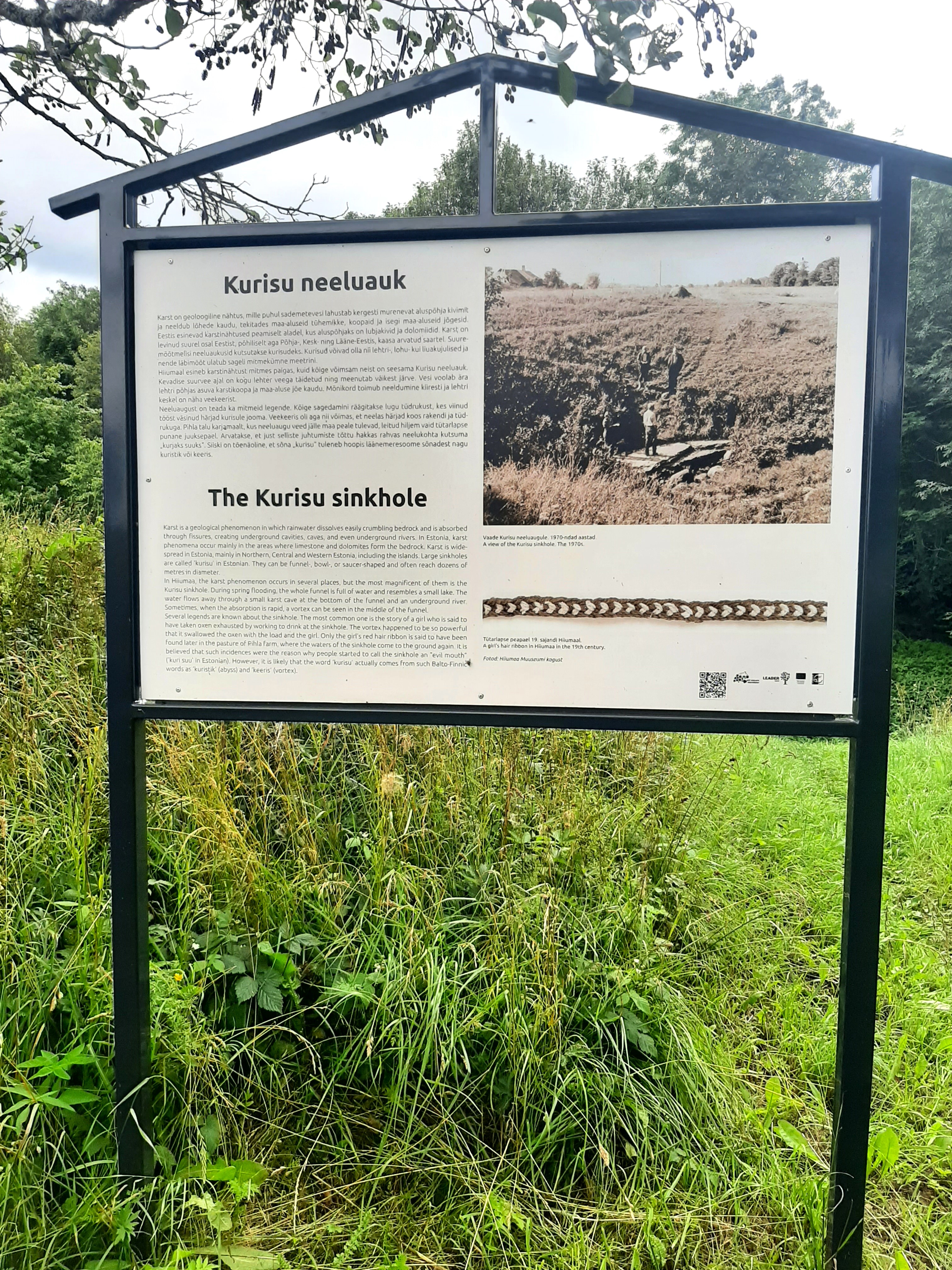 Kurisu neeluaugu infotahvel