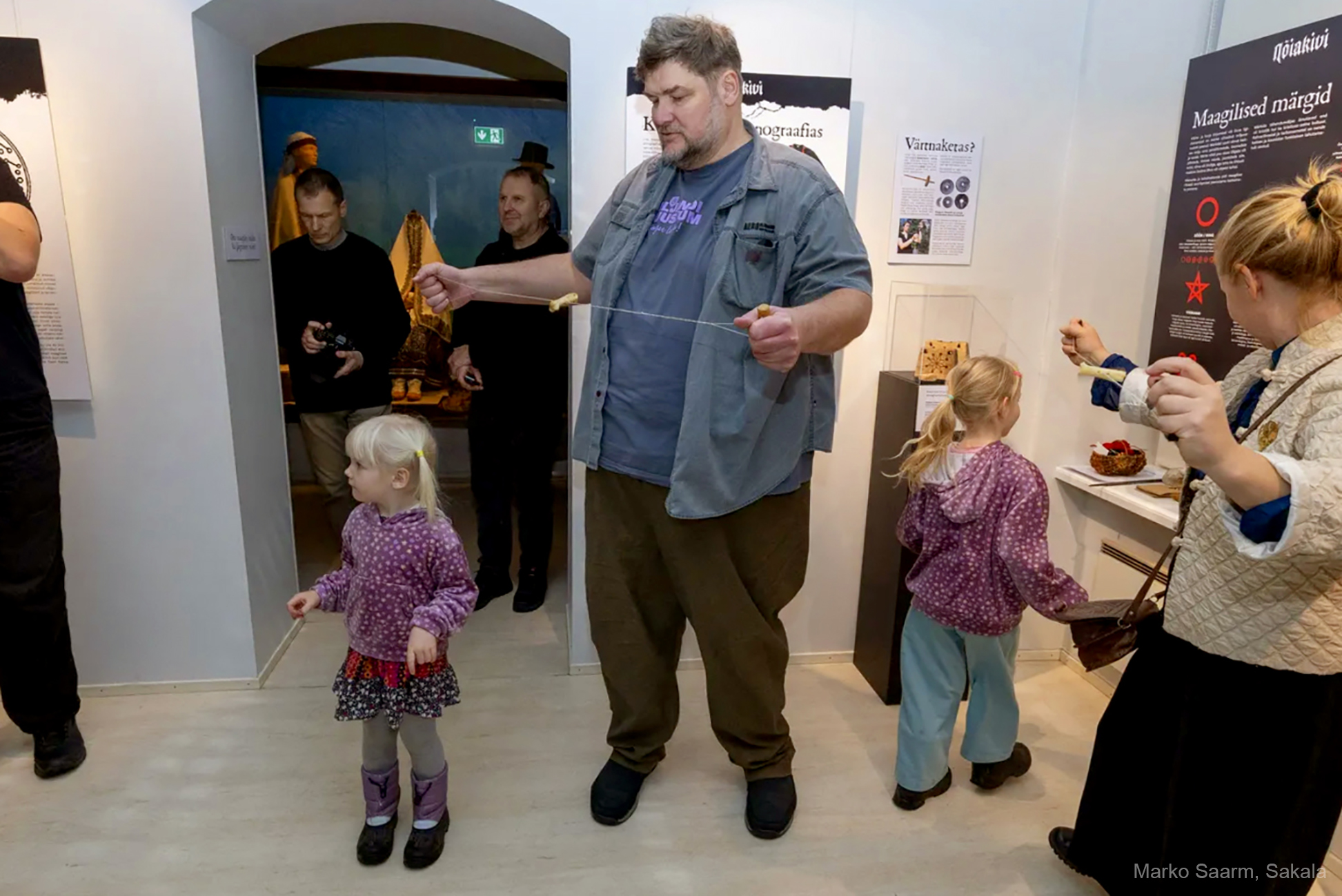 Kristjan Mändmaa ja Annika Mändmaa vurridega