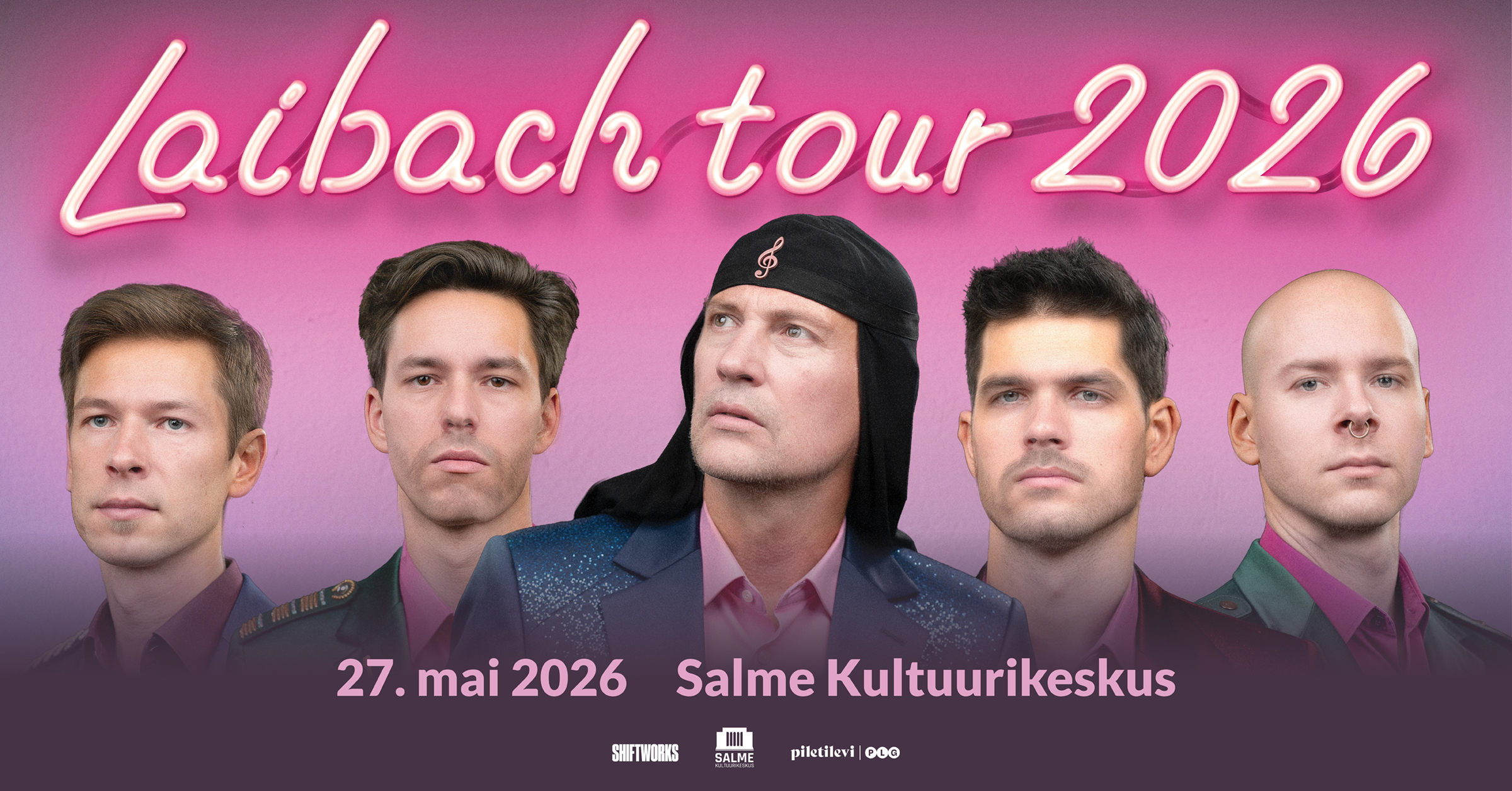 Laibach Tallinni tuuri plakat