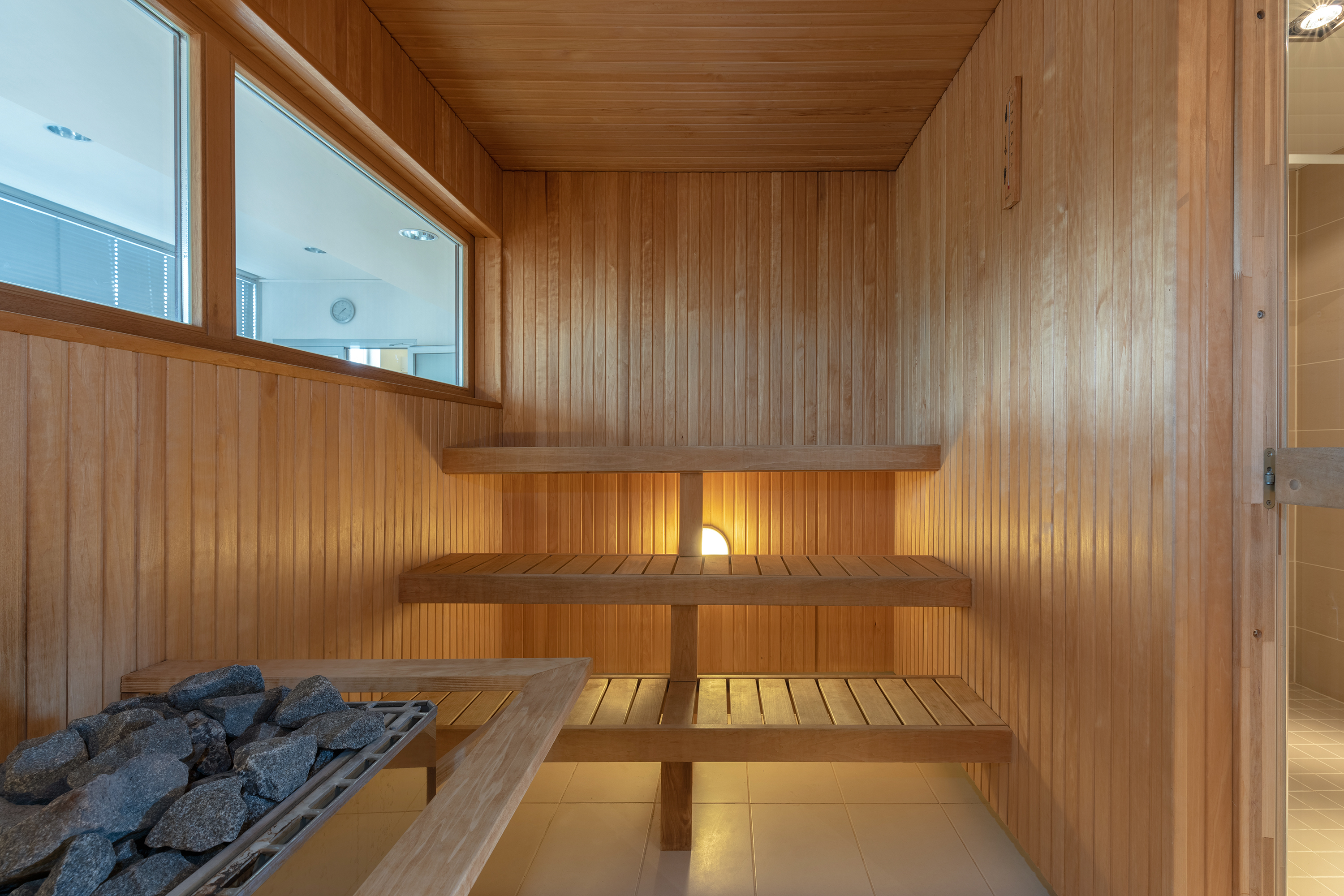 Zusätzlich zum Konferenzraum des Hotels Raadimõisa buchbare Sauna