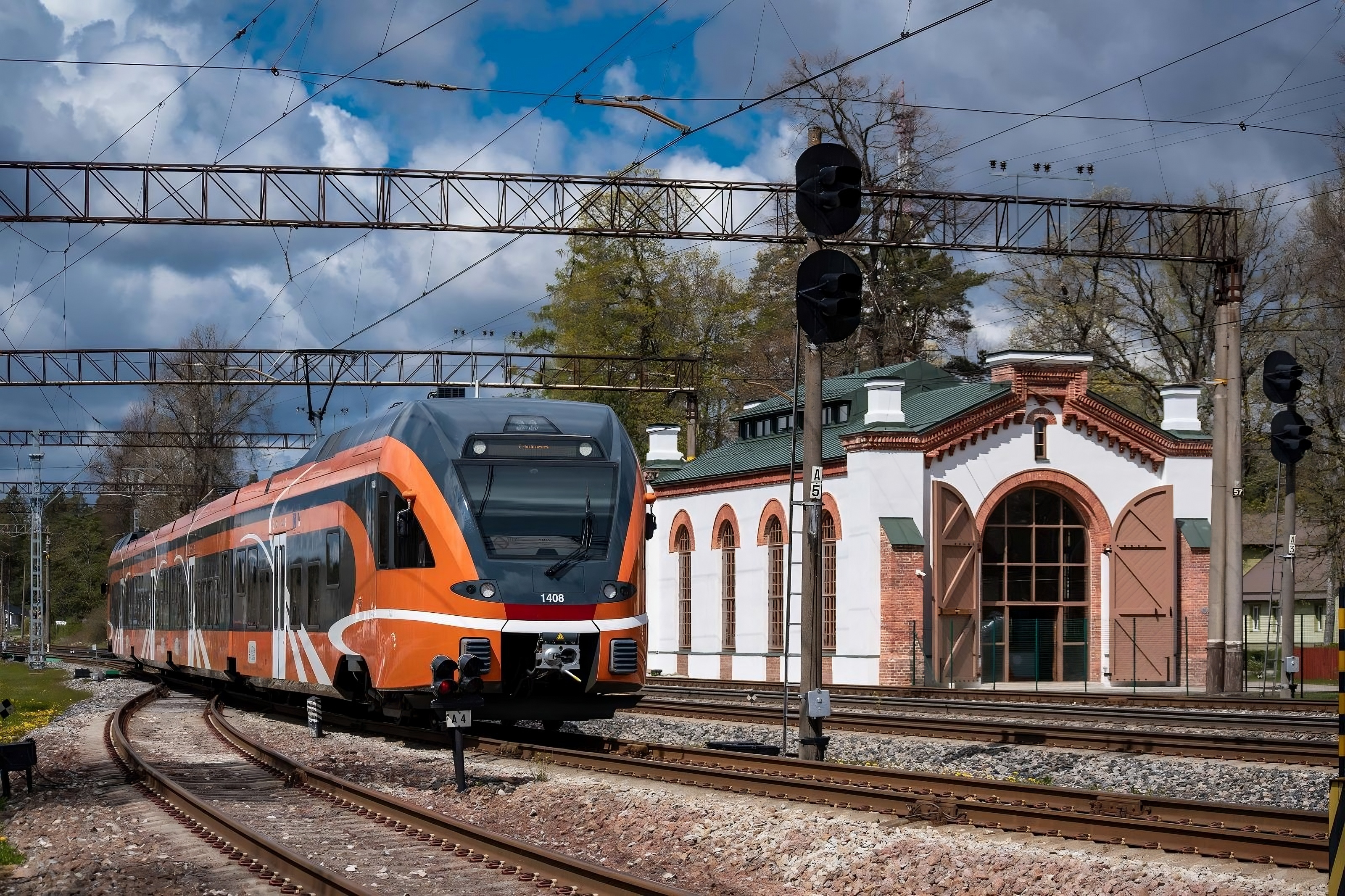 By train to Aegviidu!