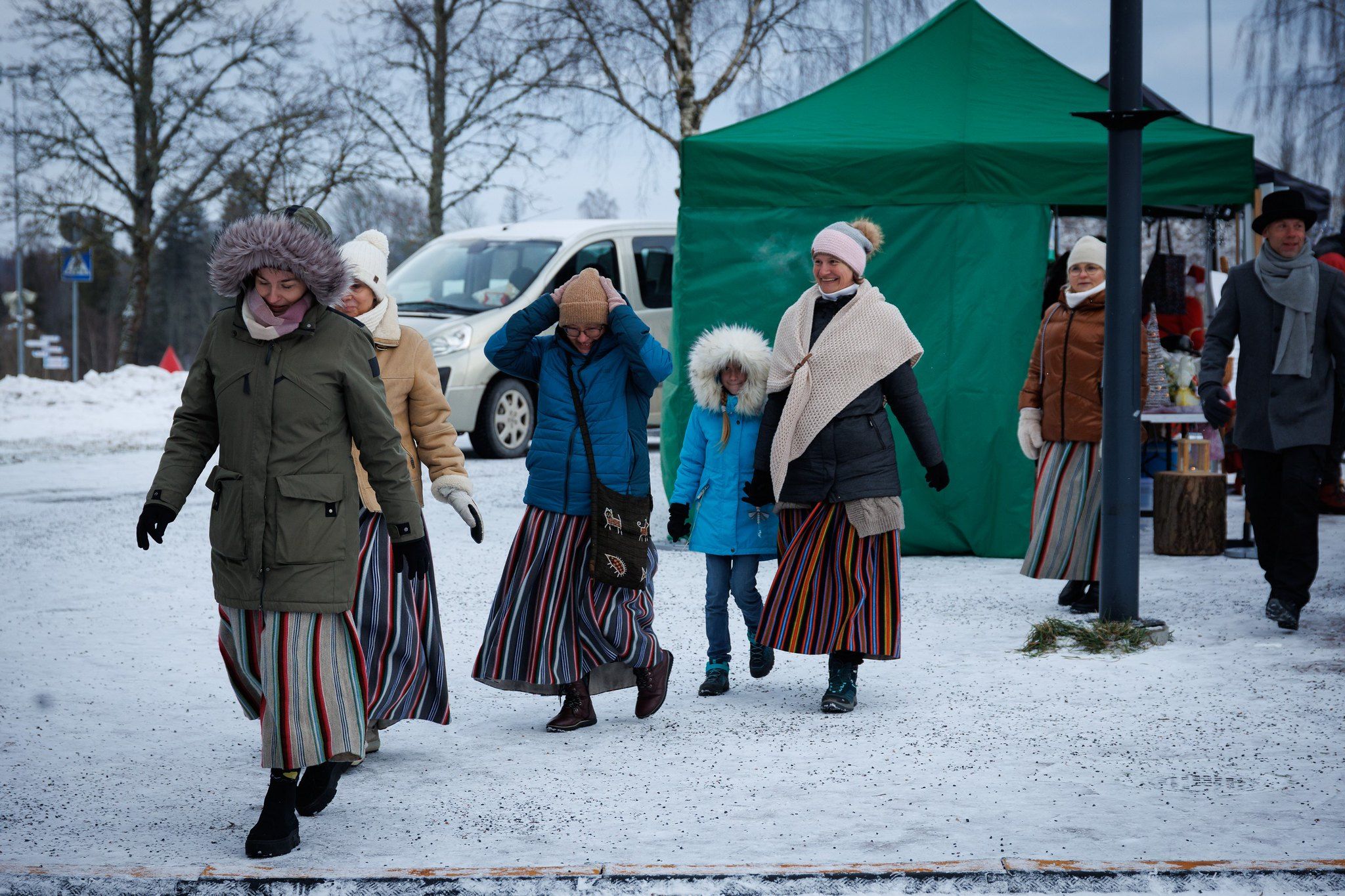Otepää Talveturg keskväljakul