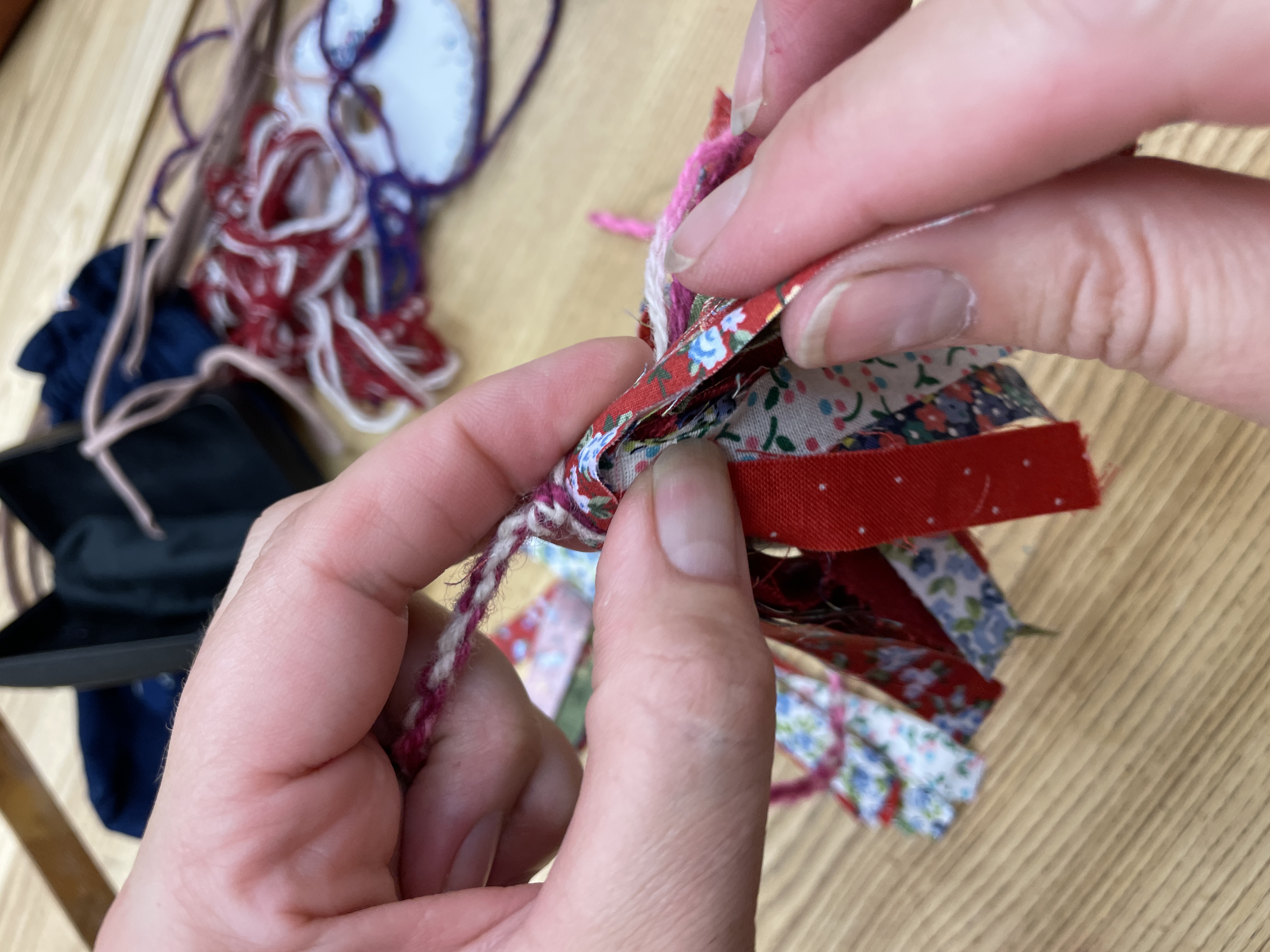 Rahvusliku pulmatuti töötuba Tõstamaal