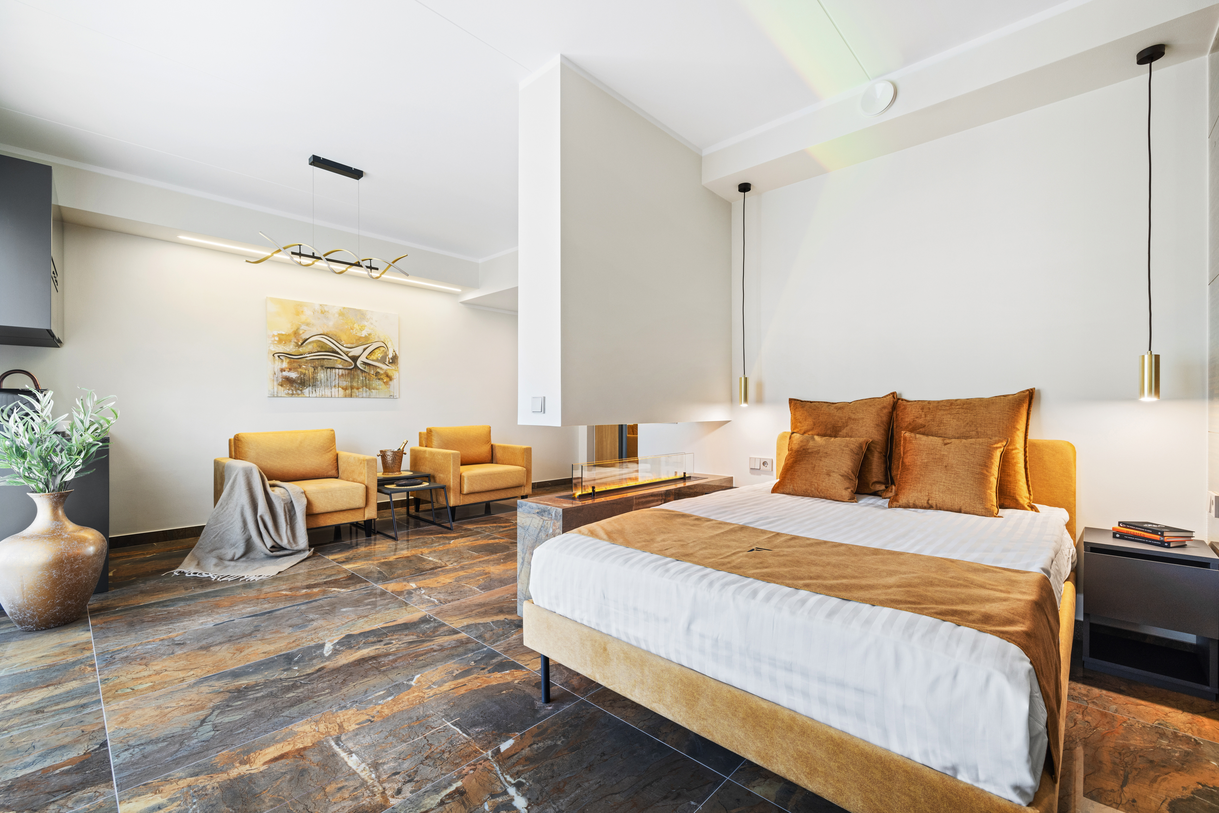 F-Apartments – Luxus-Schlafzimmer