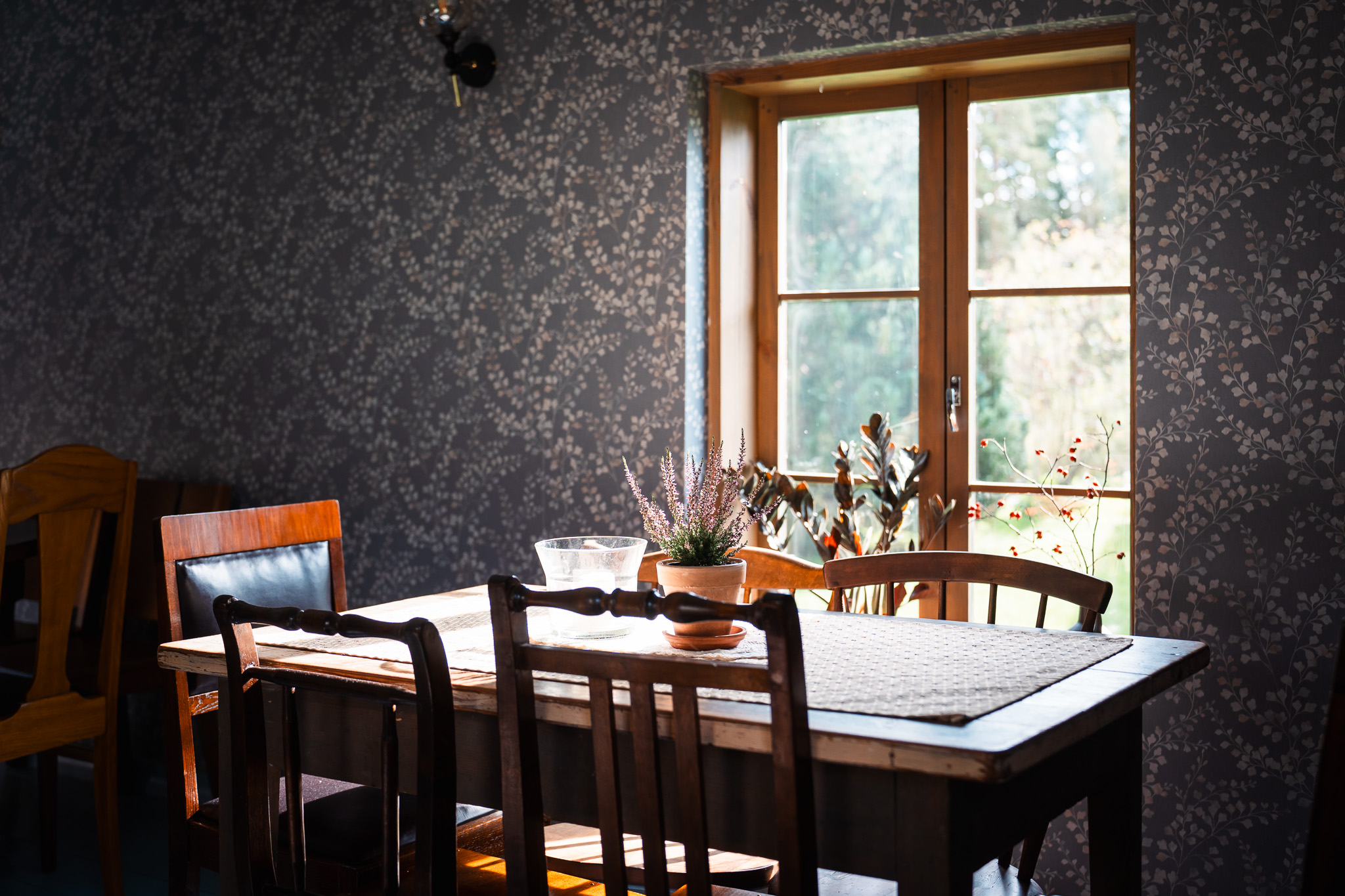 Kohvikumaja sisevaade