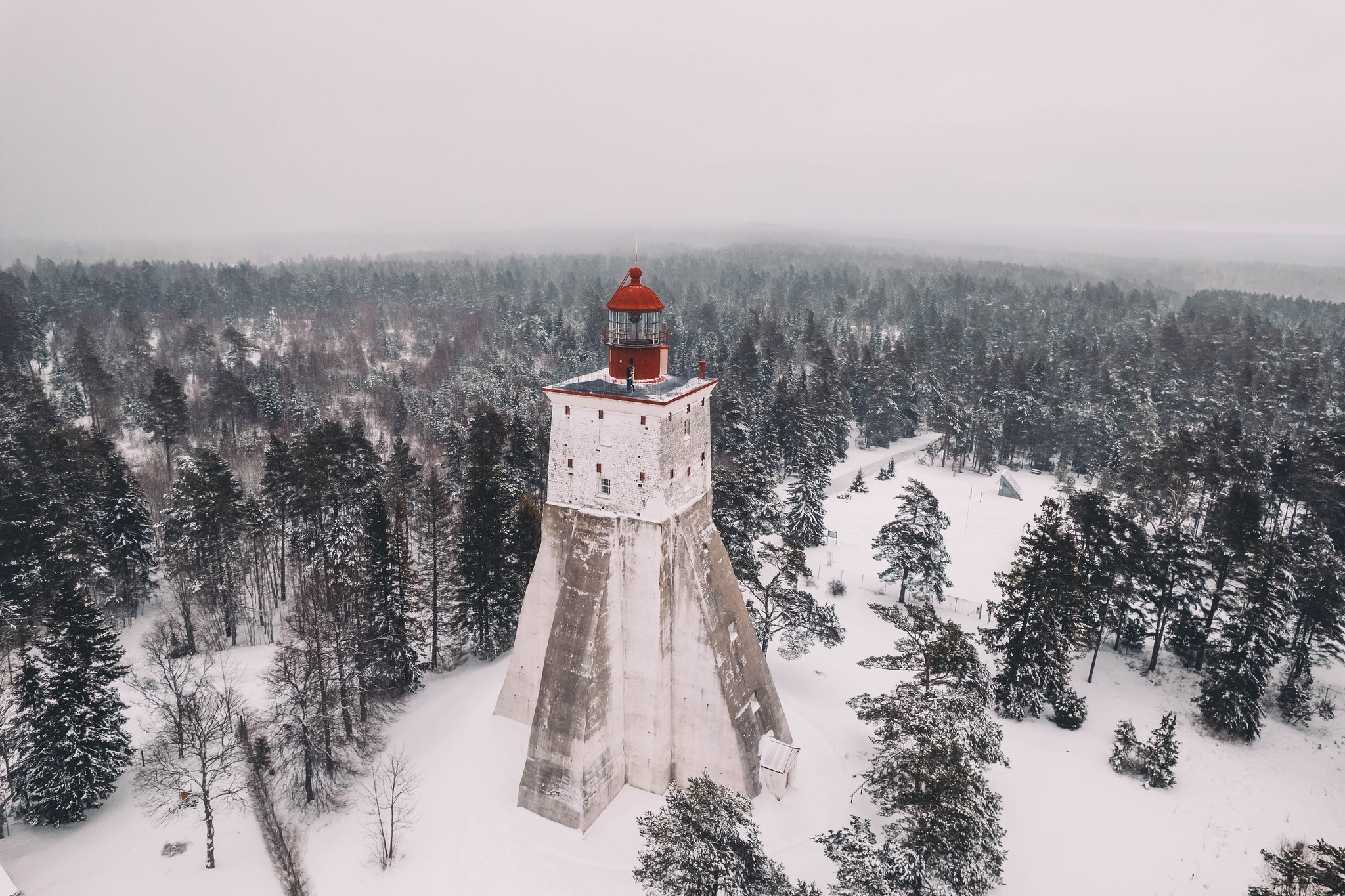 Kõpu tuletorn talvel