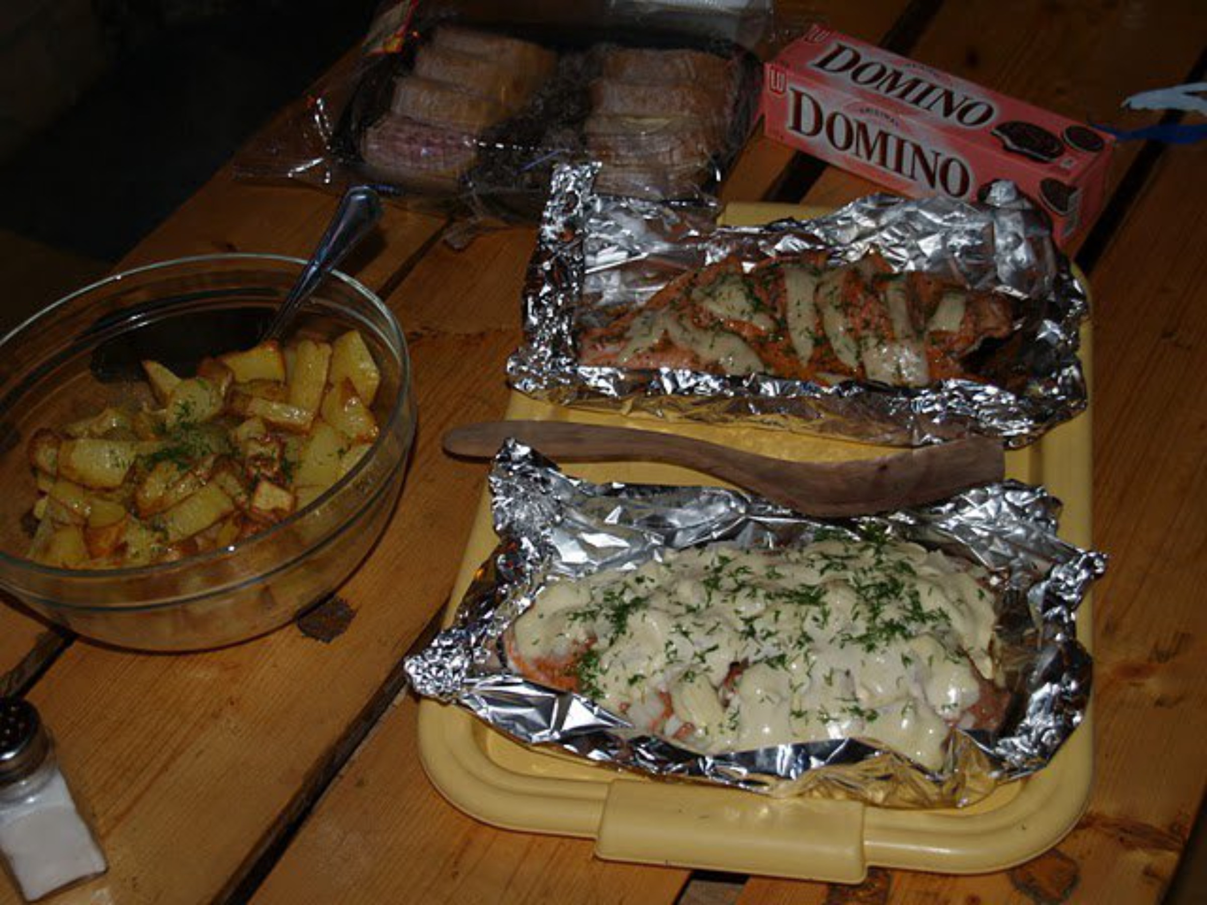 Piusa Ürgoru Puhkekeskuse forellipüük - küpsetatud kala