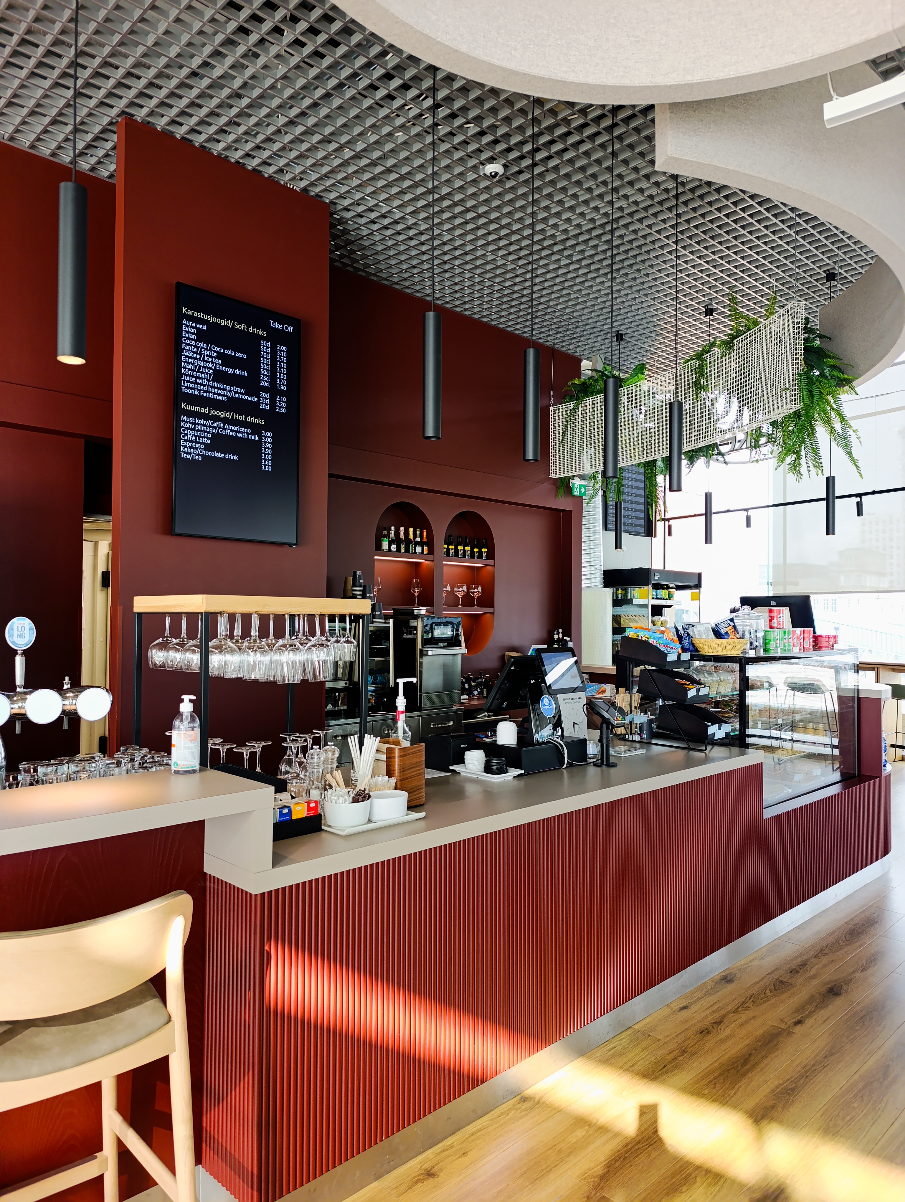 Take Off kohvik Lennart Meri Tallinna lennujaamas