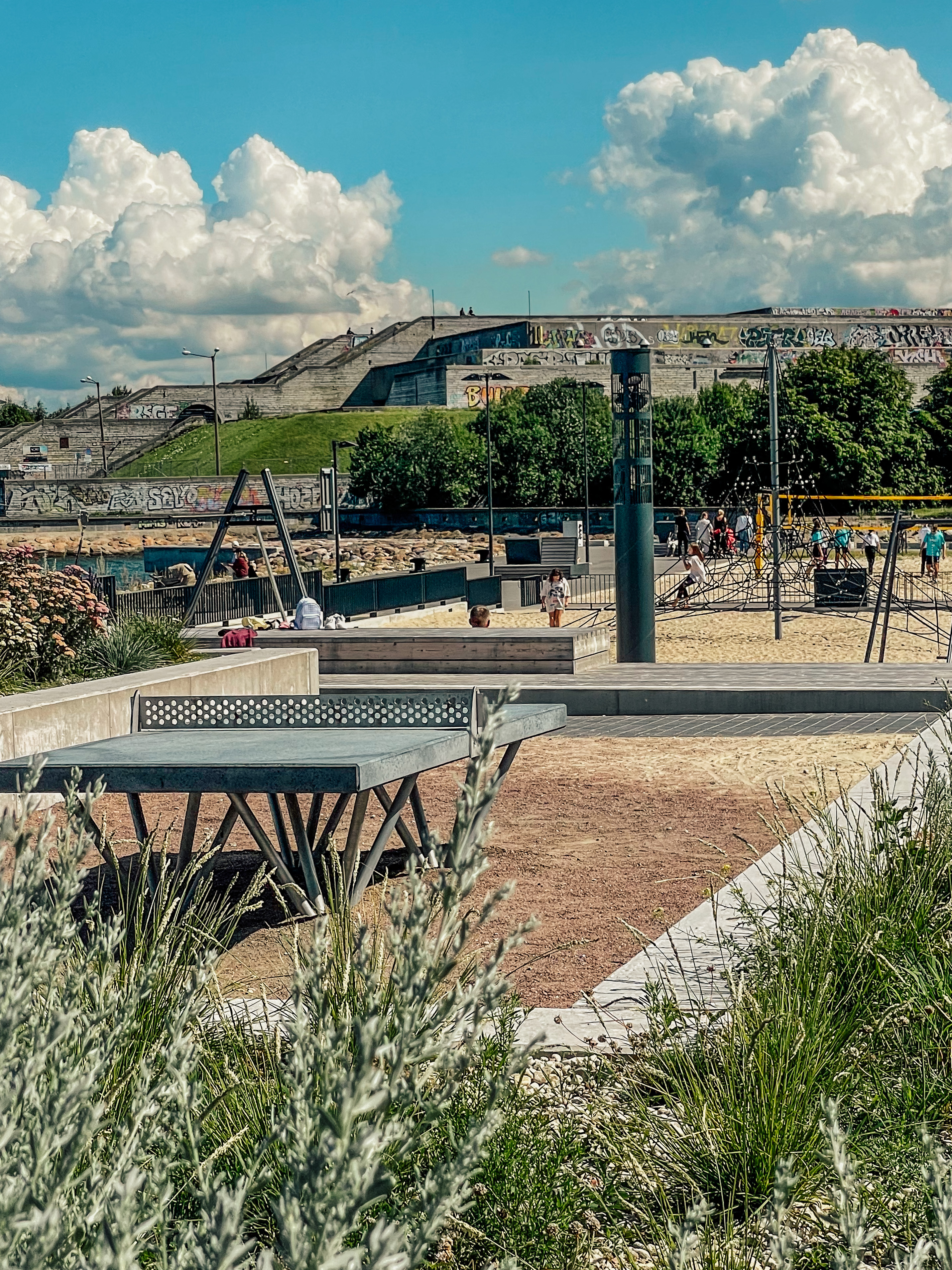 Kalaranna promenaad Tallinnas Kalamajas