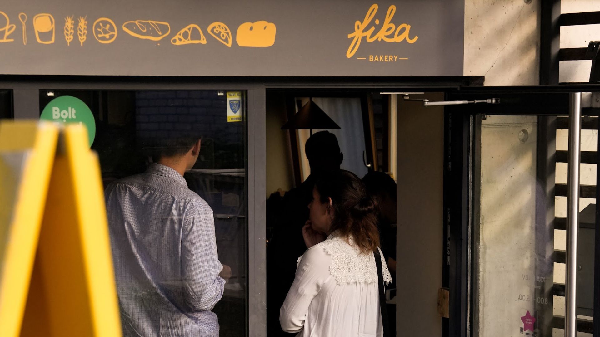 Café Fika in der Tehnika-Straße