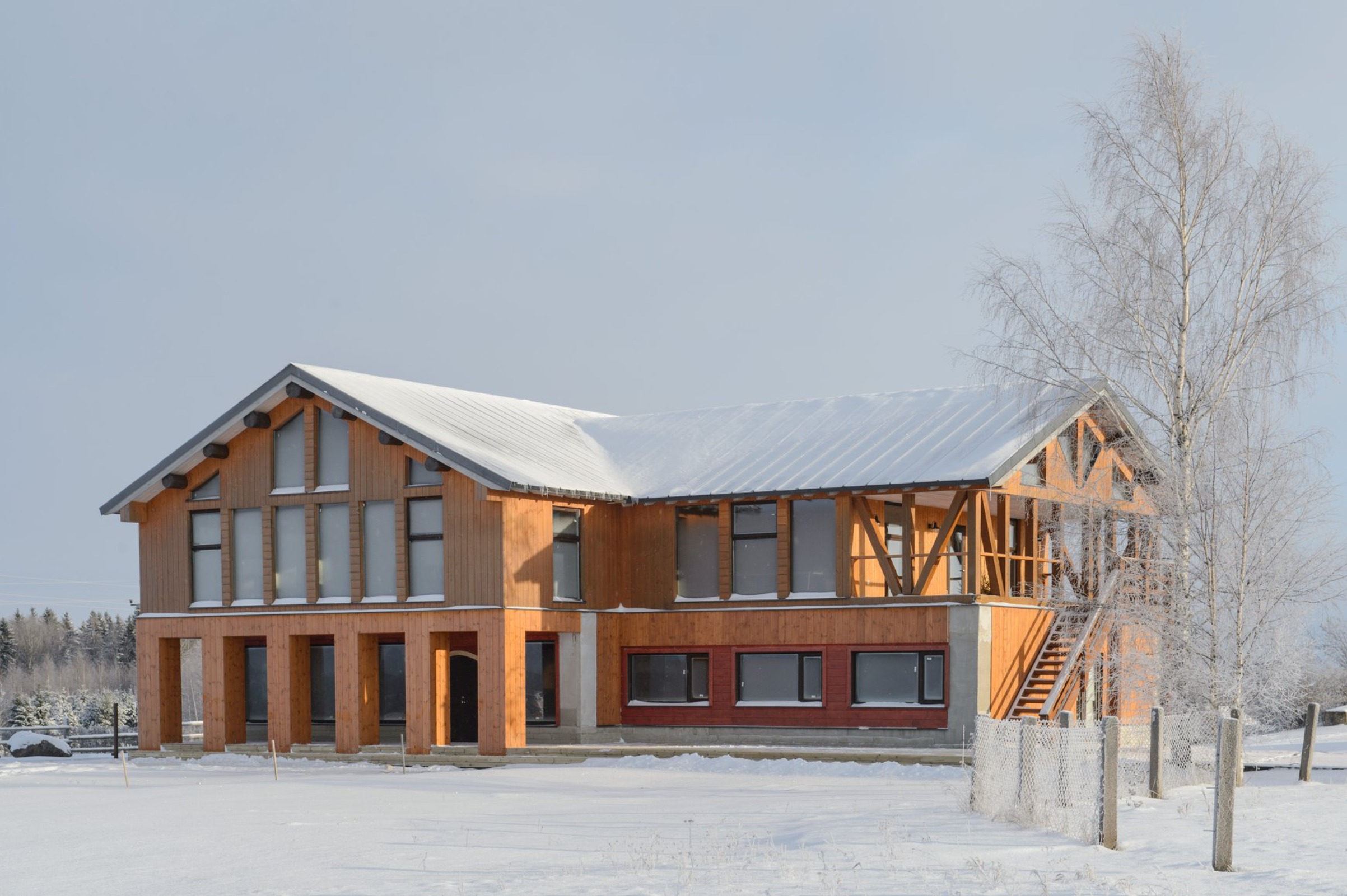 Kotkapesa puhkekeskus talvel