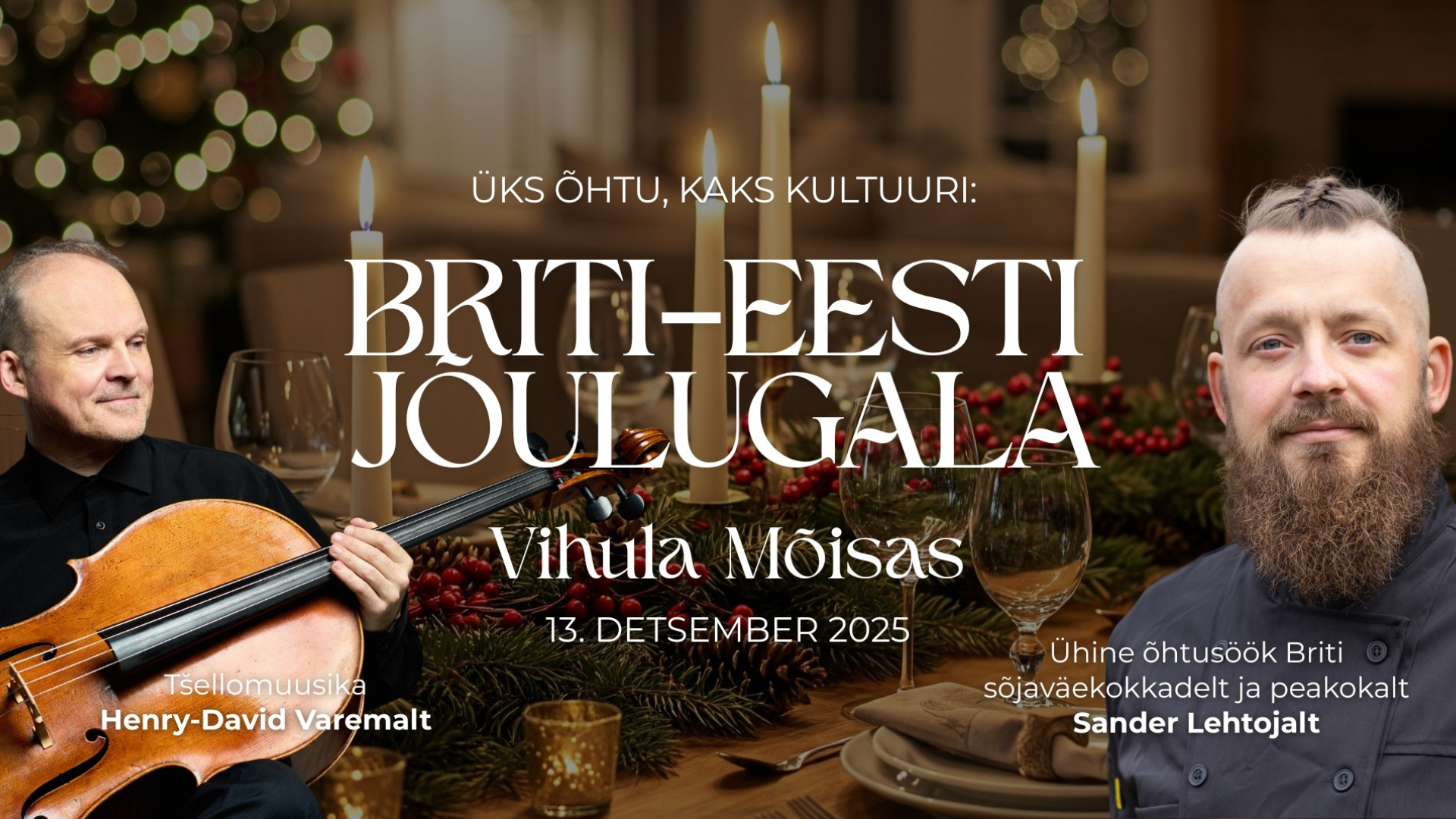 Briti-Eesti jõulugaala Vihula Mõisas