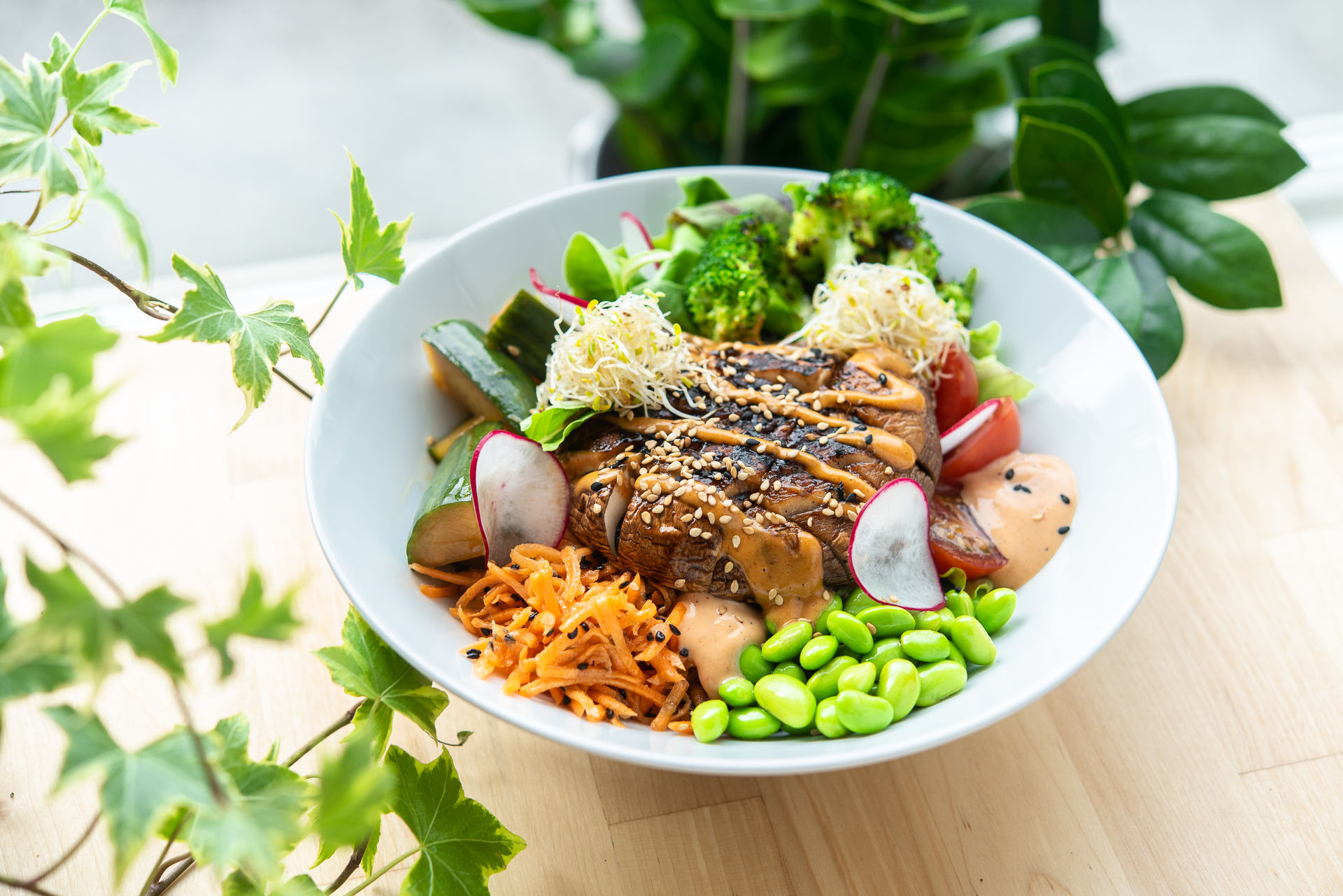 Rohe kohviku vegan salat