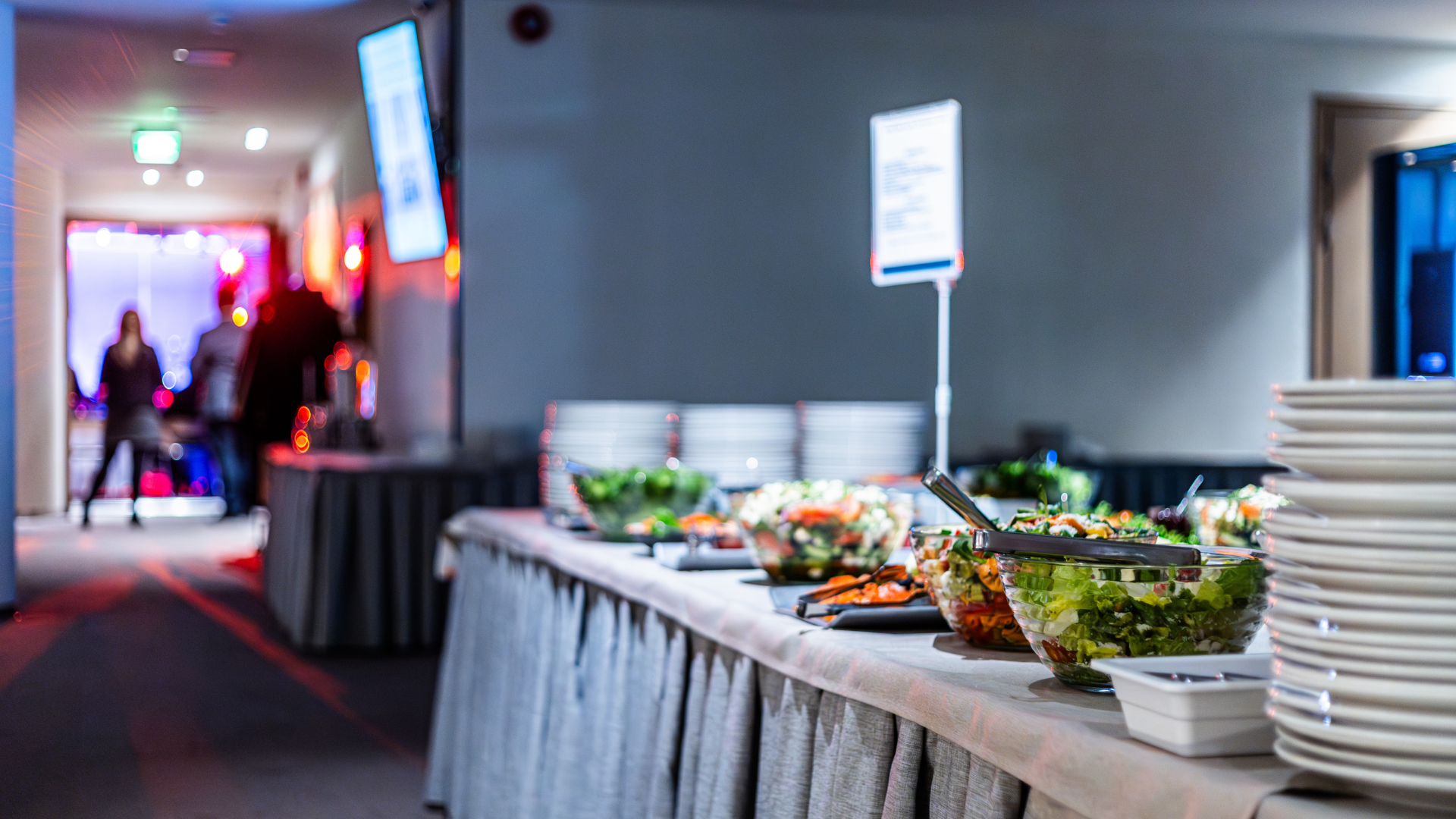 Pidulik õhtu-buffet väljapaanek Tallinki spaahotelli konverentsikeskuses.