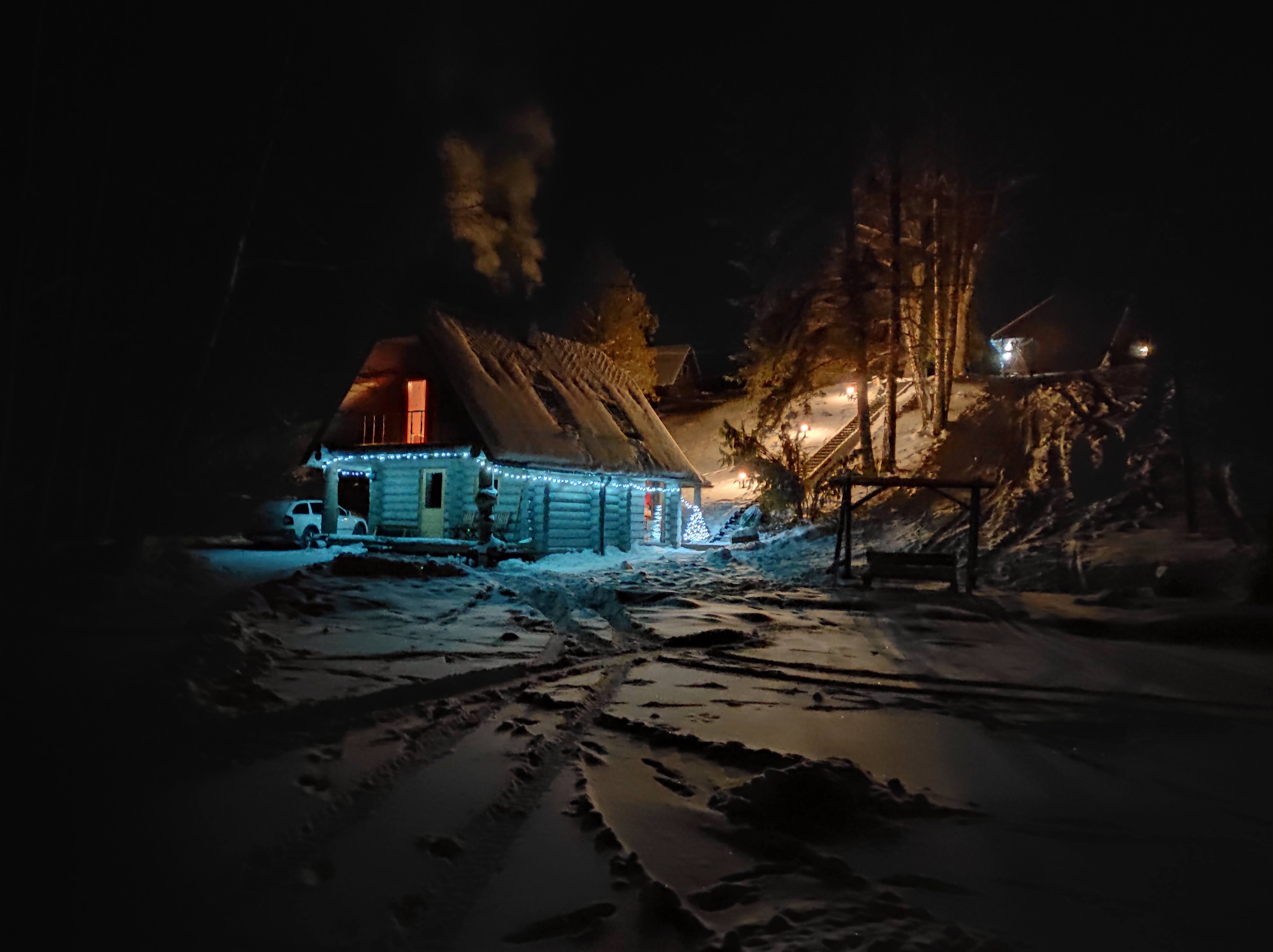 Talvevõlumaa Kõverjärve talu puhkemajas