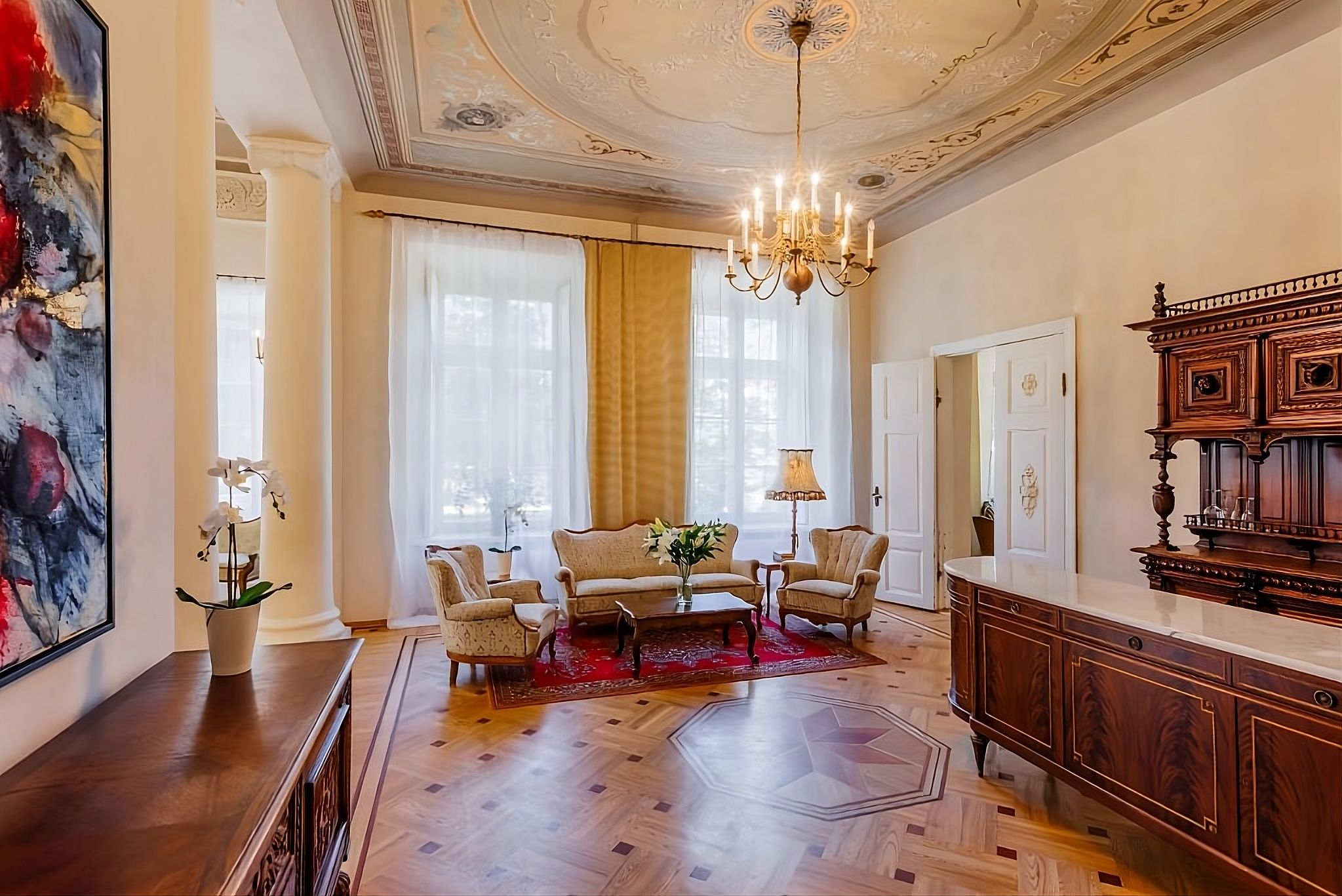 Lounge im Gut Sack (Saku)