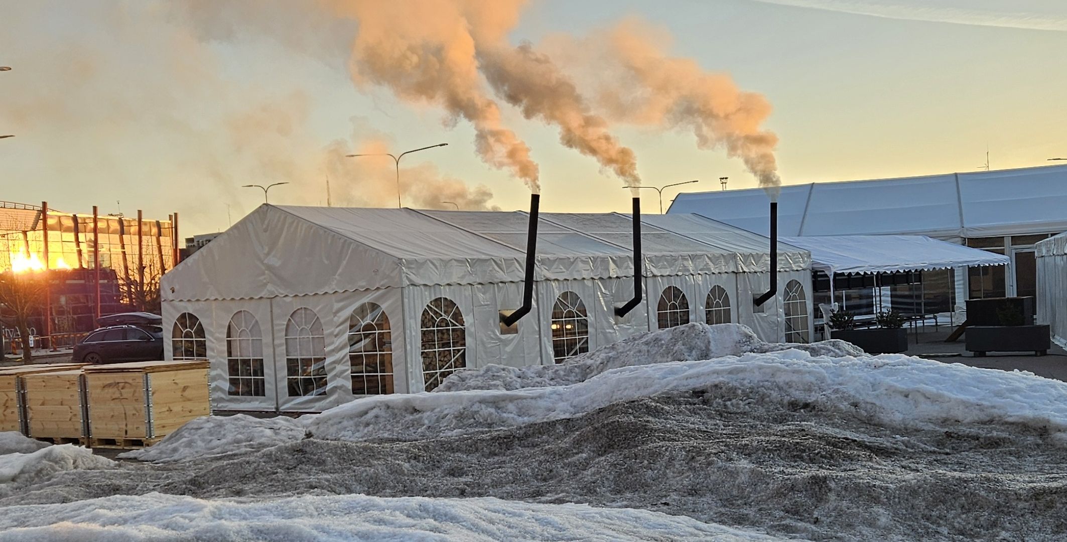 Telksaun - suvel või talvel vahet pole