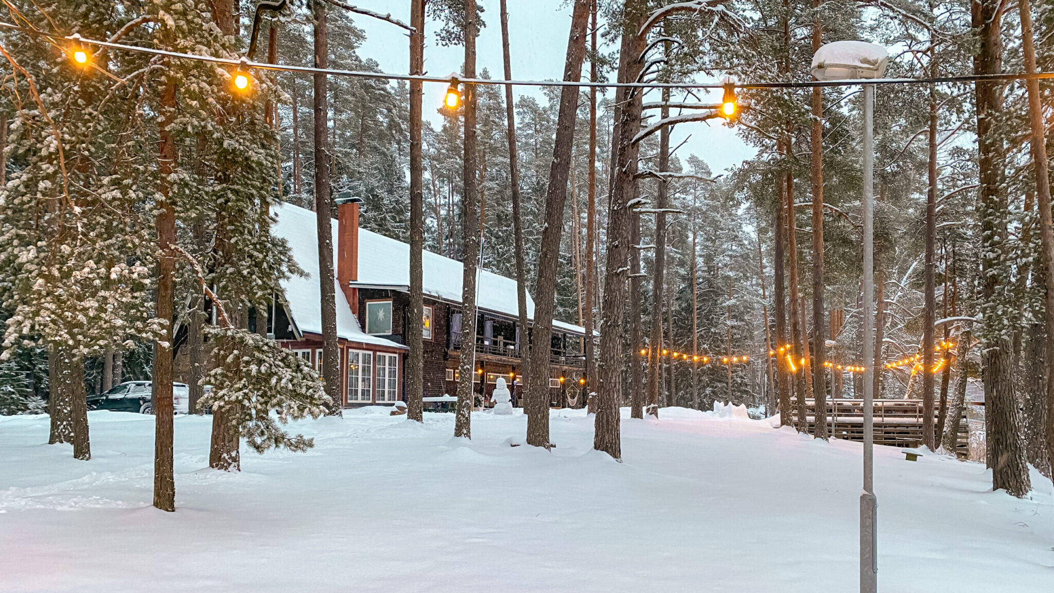 Saarjarve Villa talvel 2023