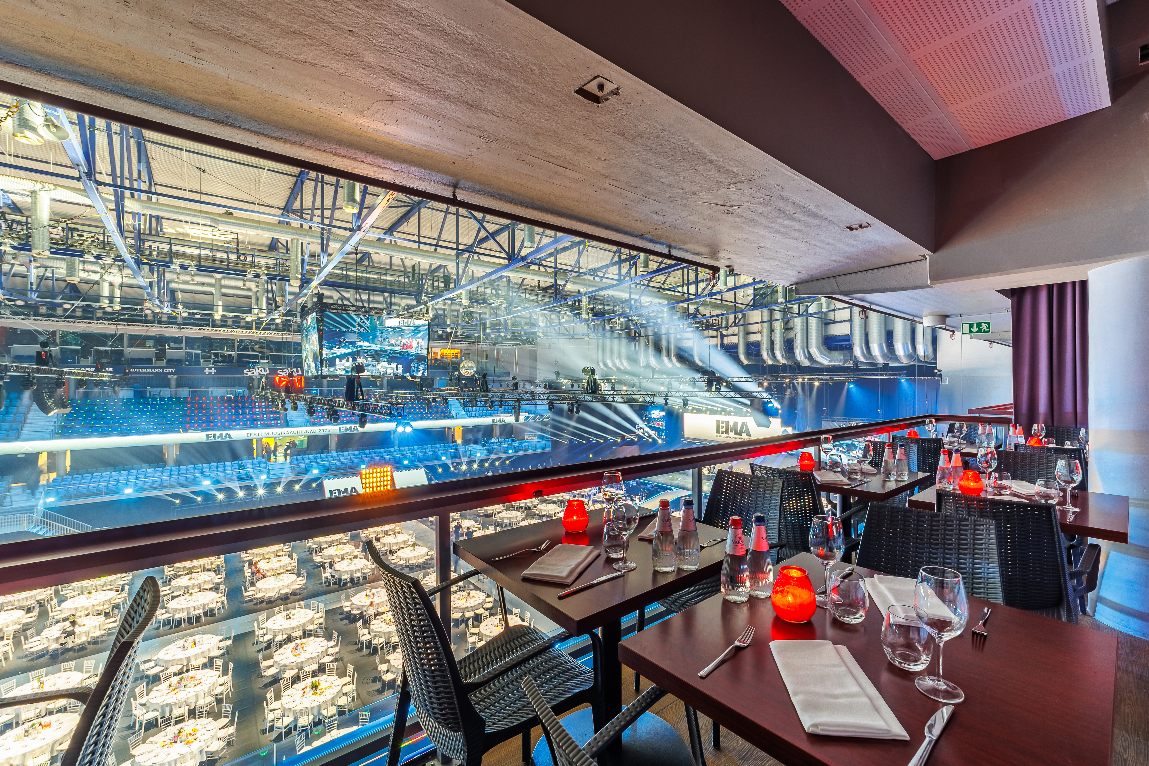 Restaurant area on the 2nd floor