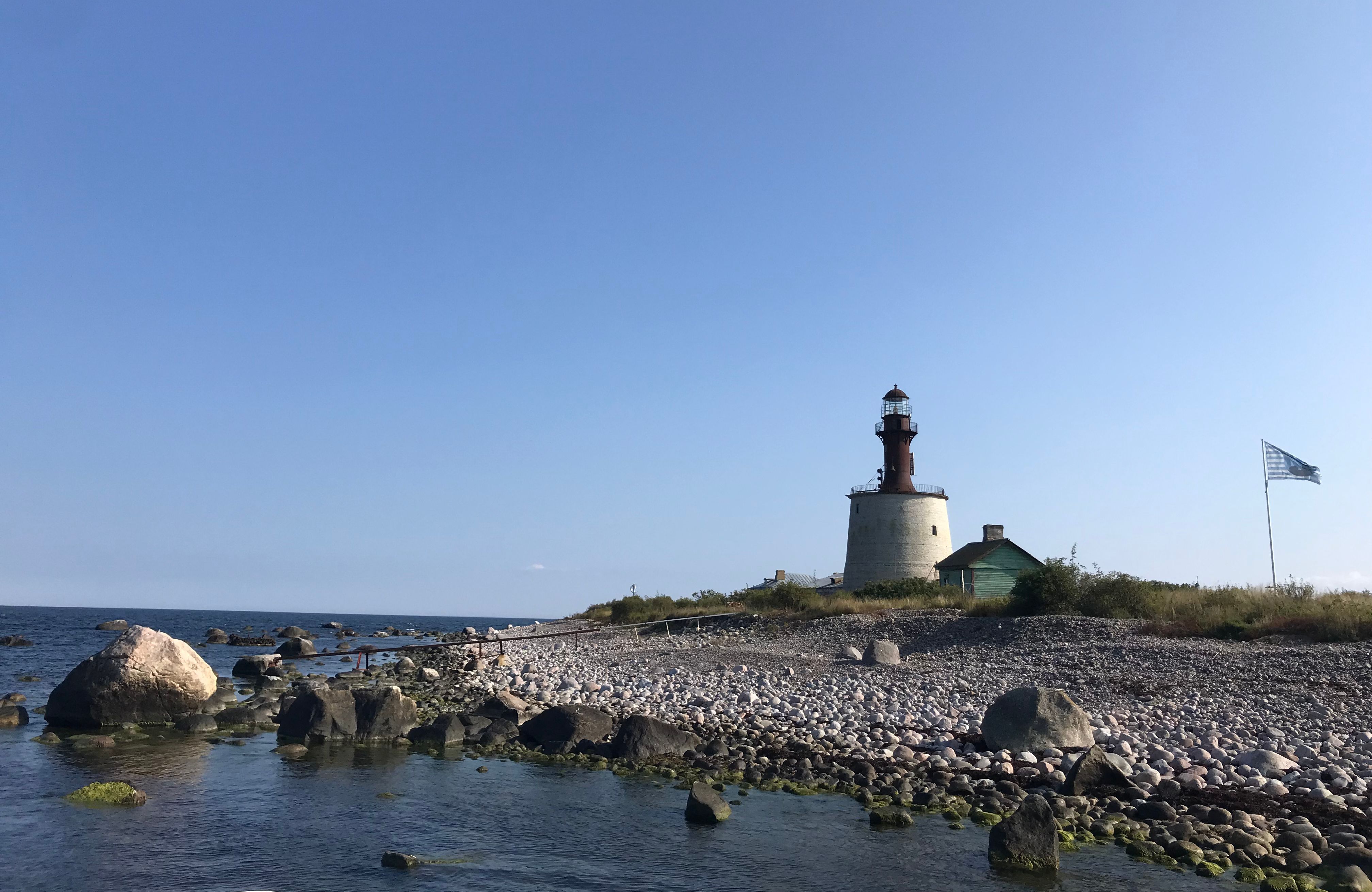 Keri, a rare small island in Northern Estonia in the Gulf of Finland