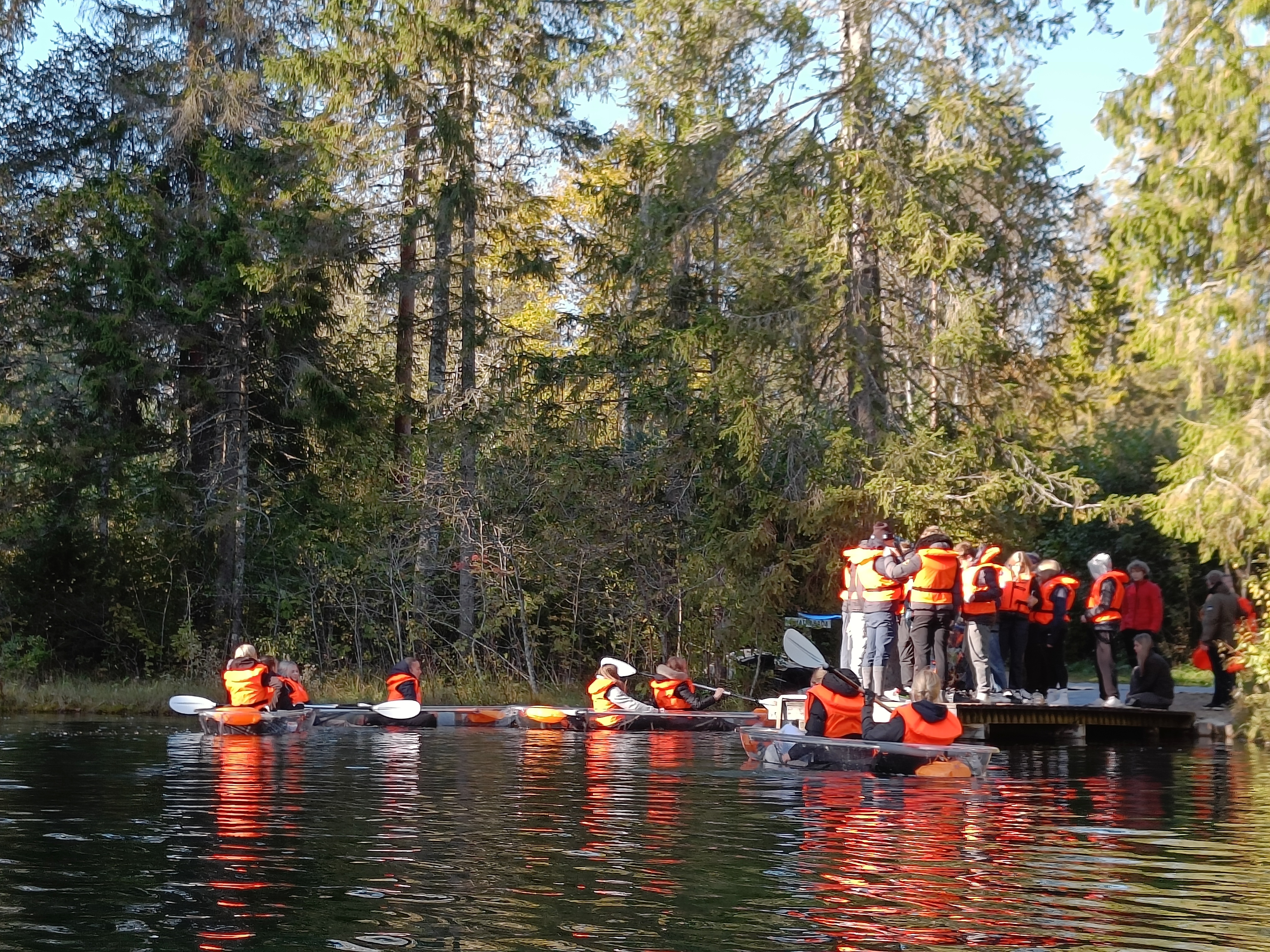 Klasskajakisõidu turvavarustus