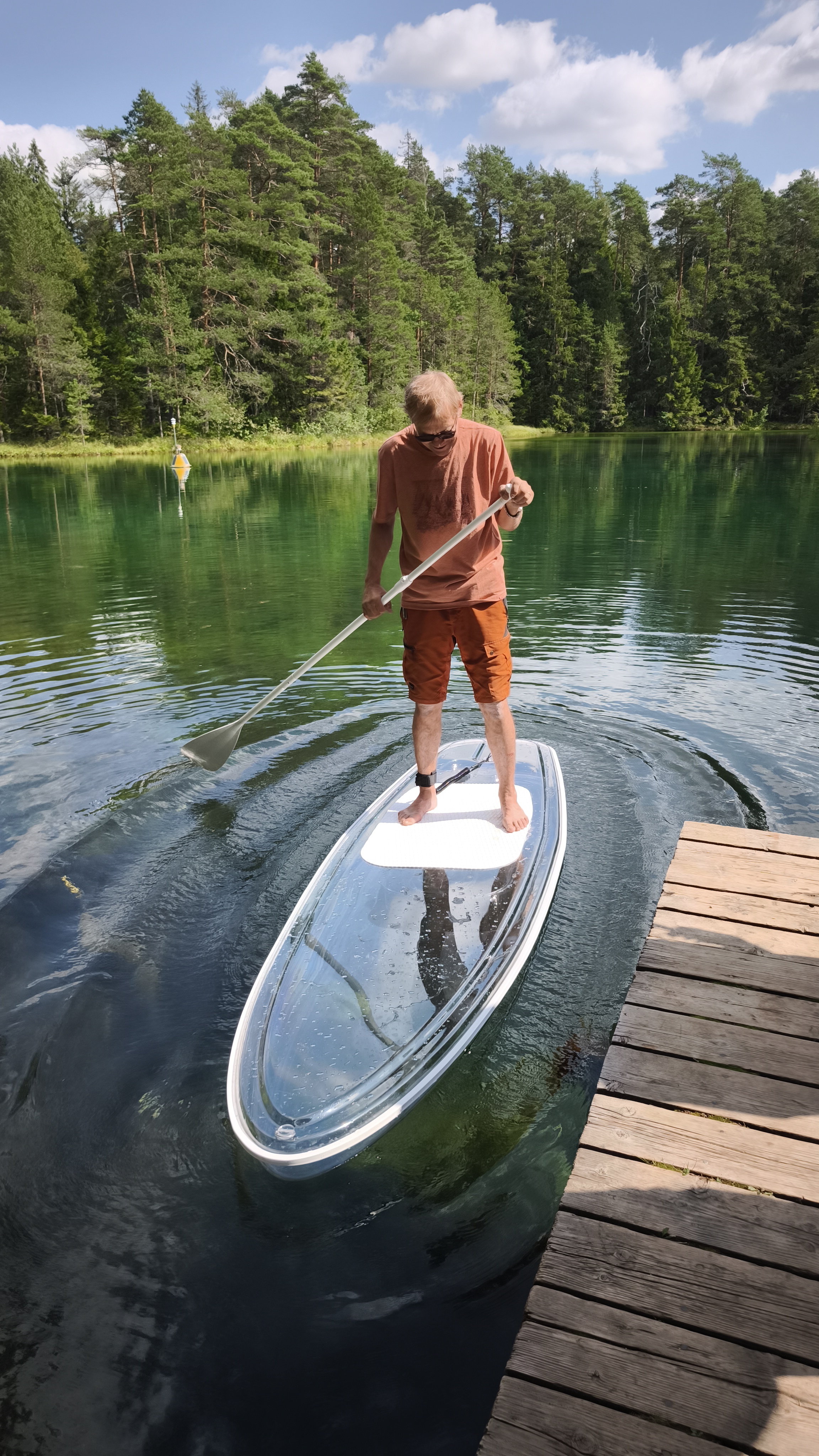 KlaasSUPilaud Äntu Sinijärvel