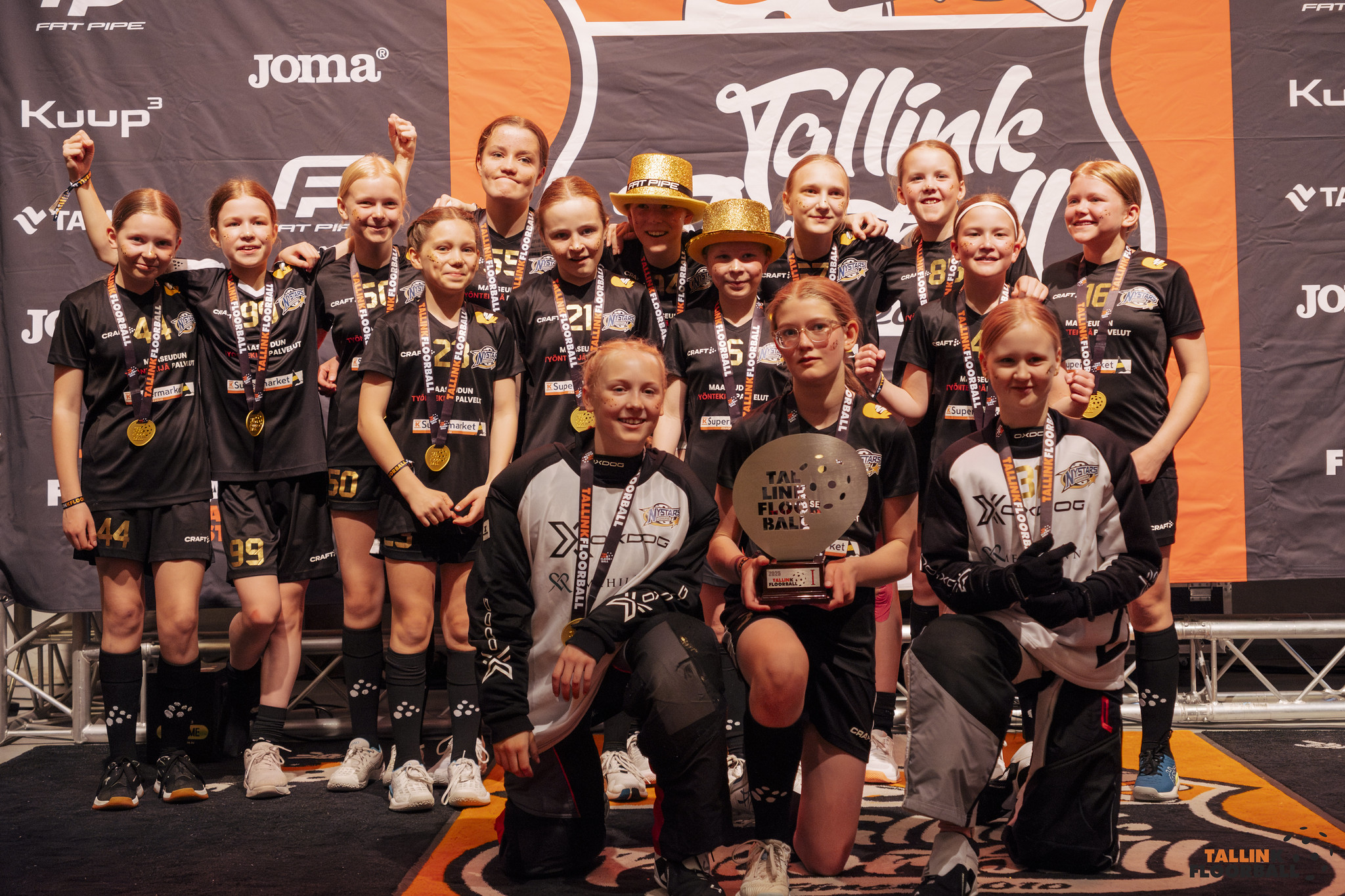 Komanda Tallink florbola turnīrā