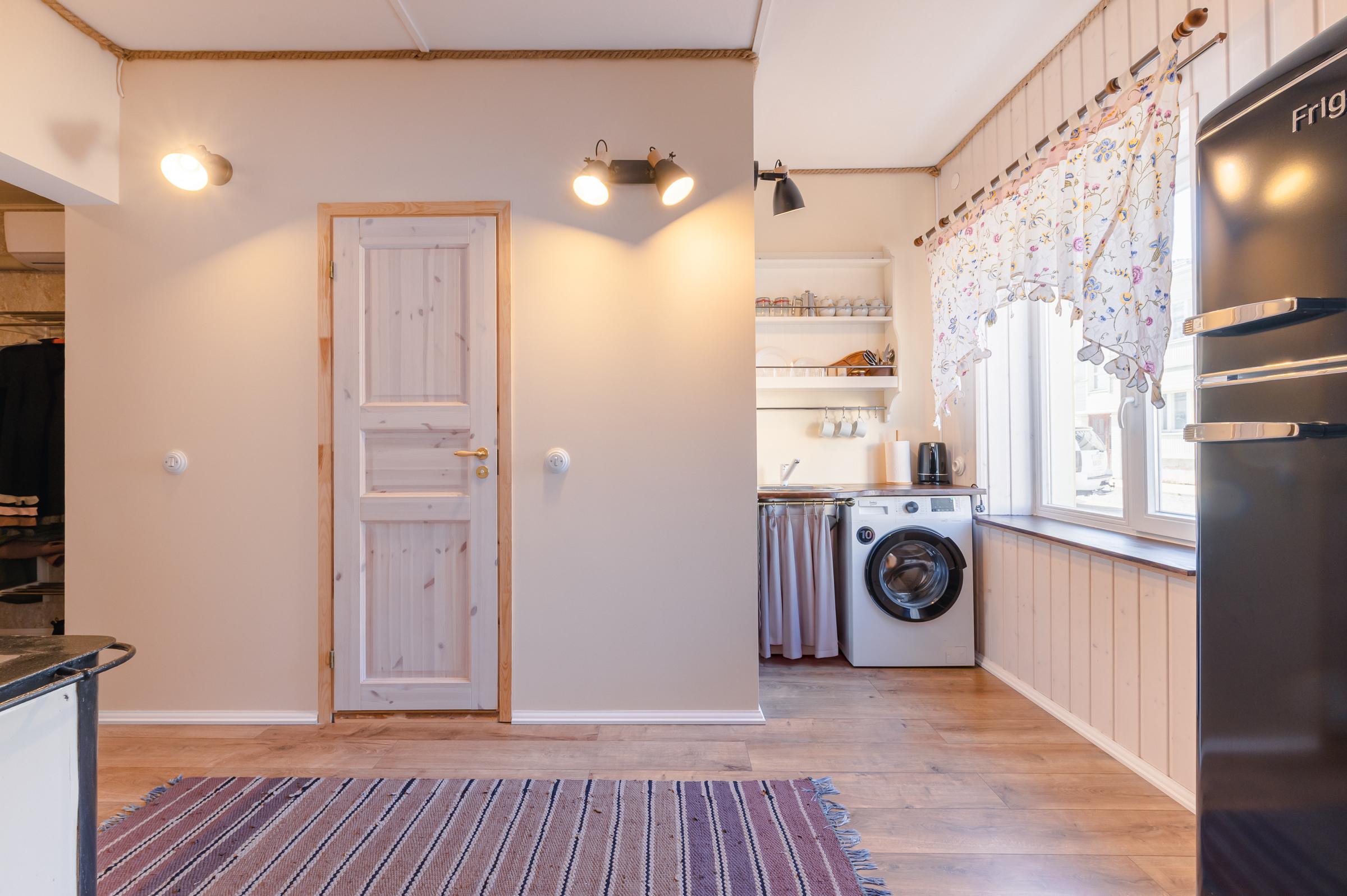 hubane külaliskorter, kus vanalinna ajalooline ilme kohtub mugavustega