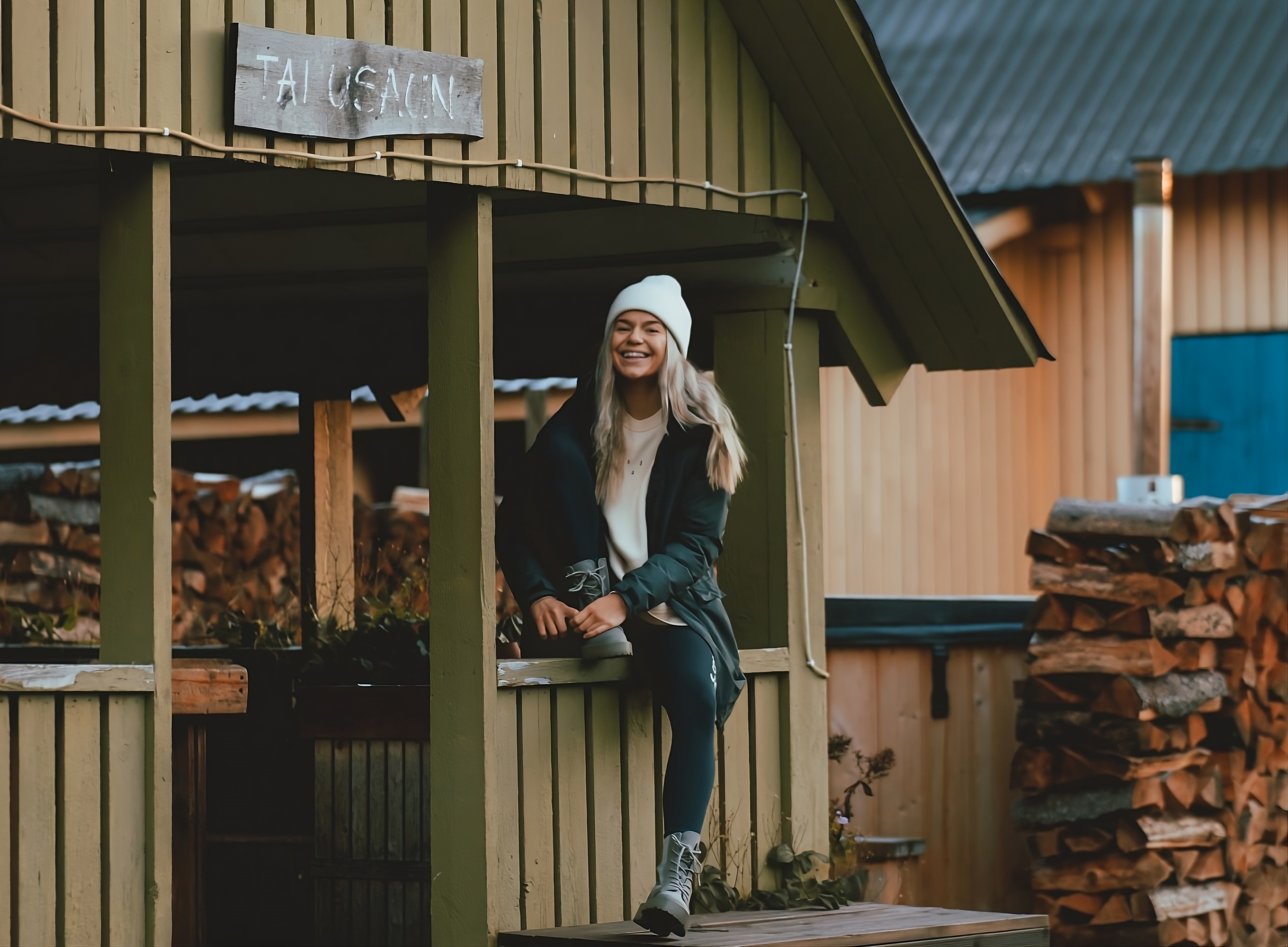 Talusauna valmimist ootamas