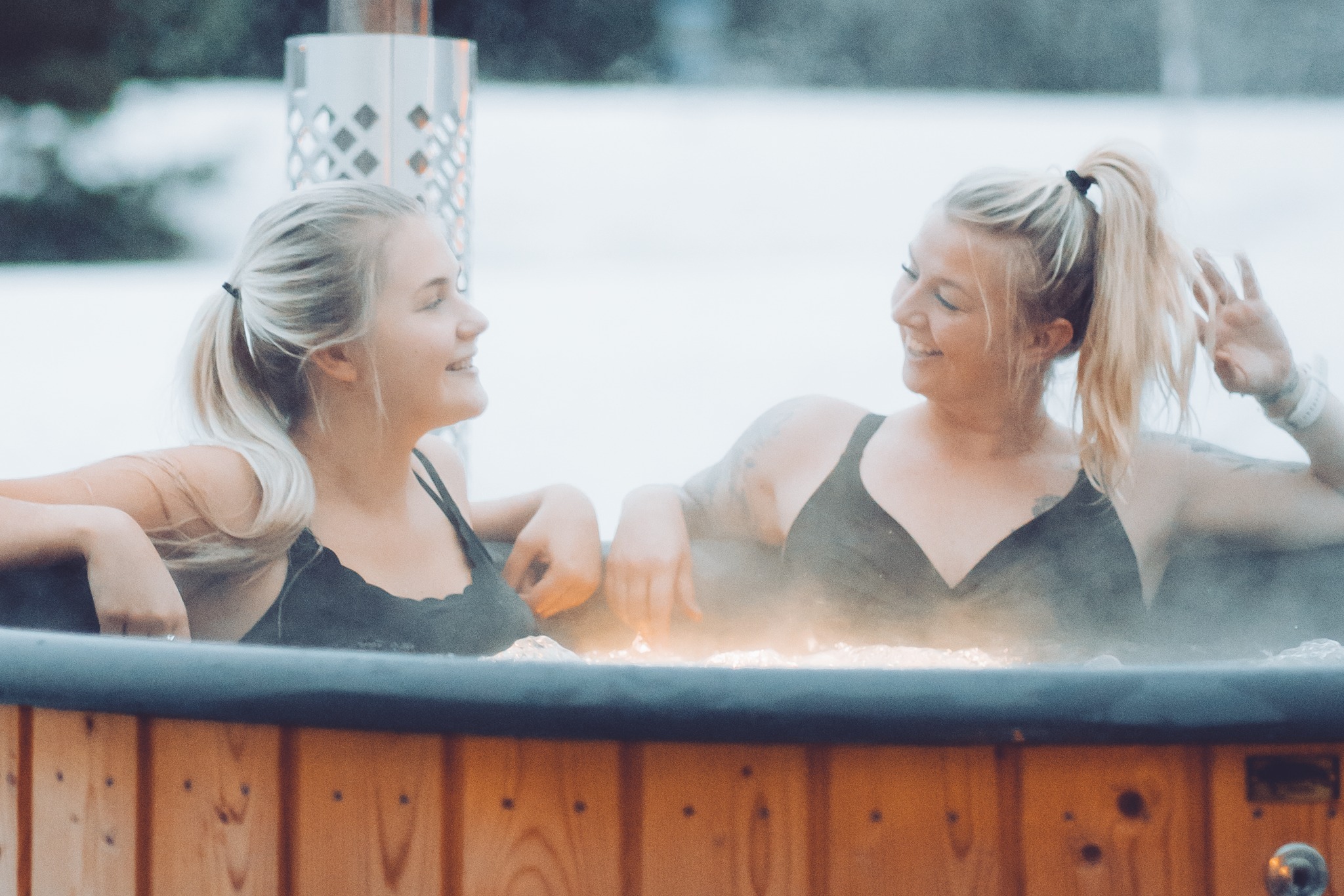 Talvel kümblustünnis