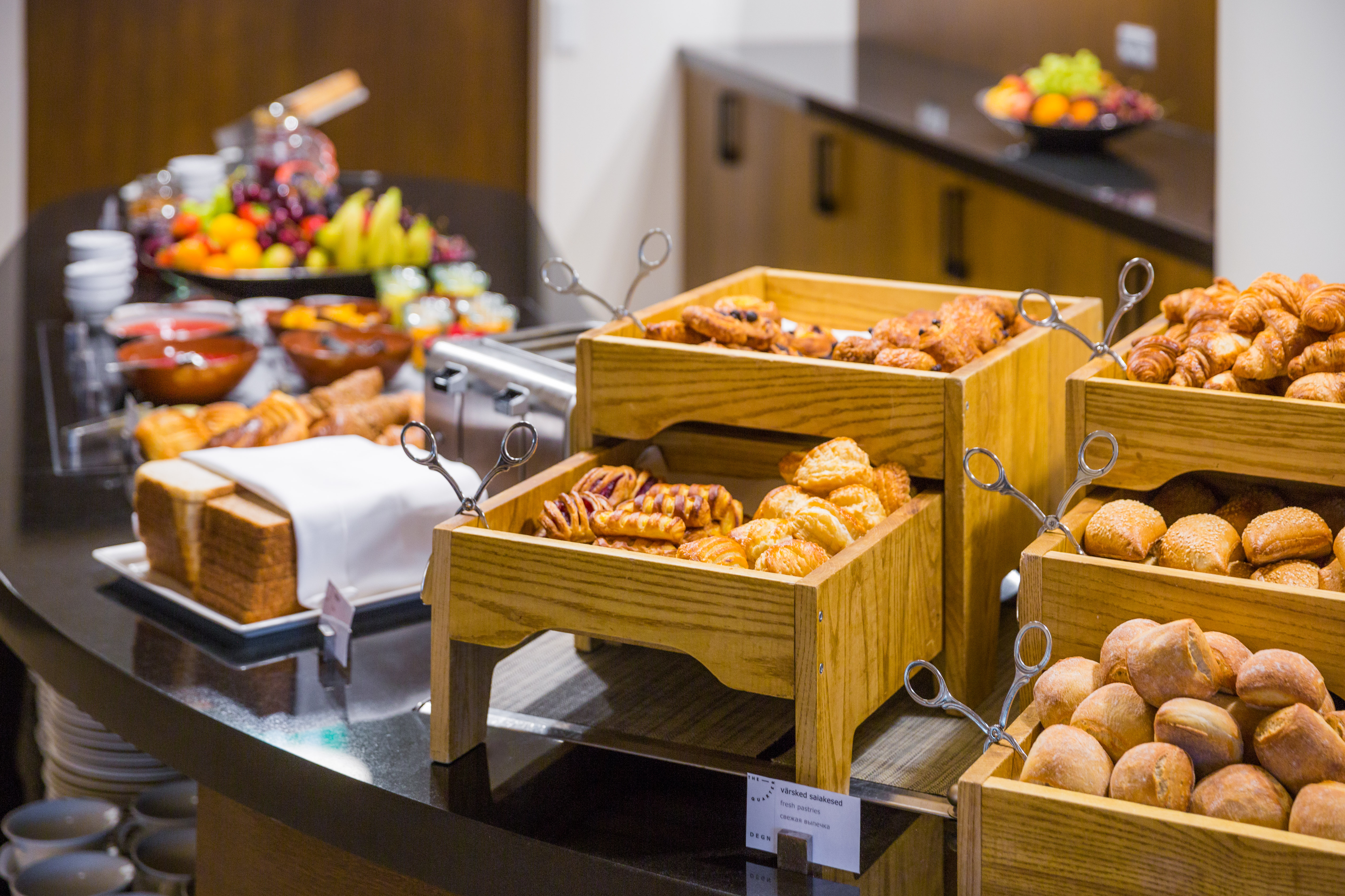 Restoran The Quarter, saiade valik