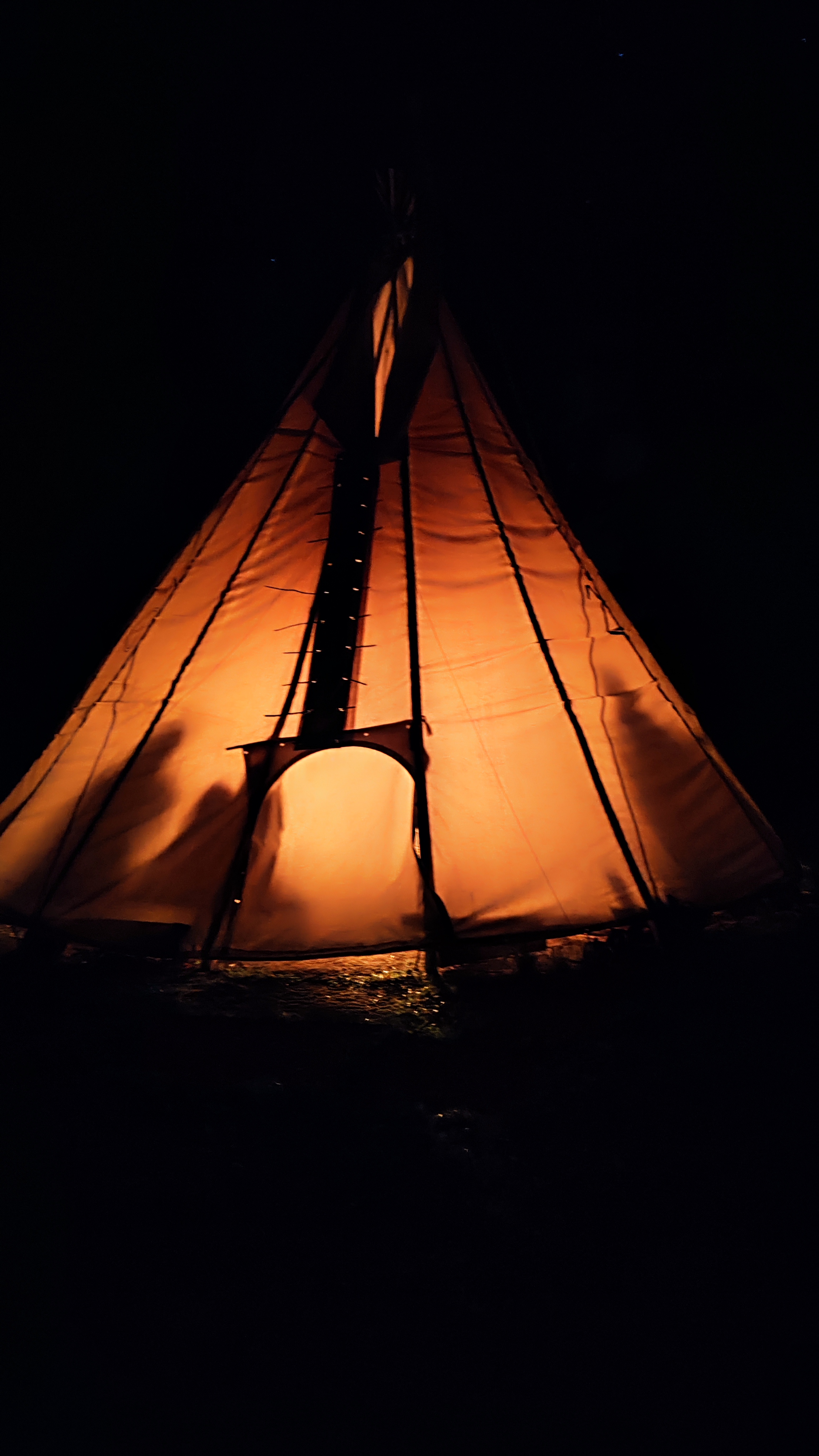 Puhta vee teemapark - indiaani püstkoda