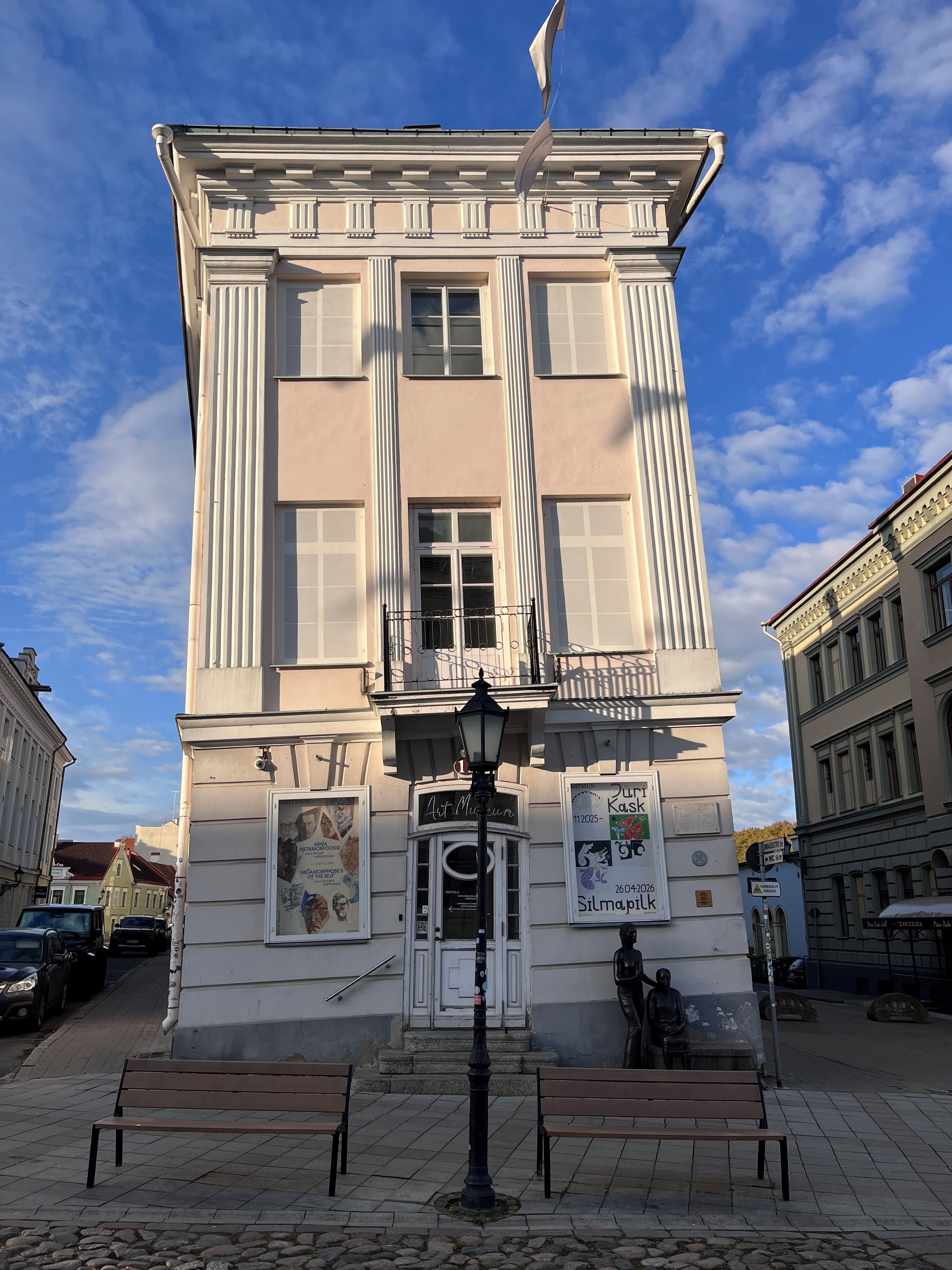 A fake house located in the center of Tartu