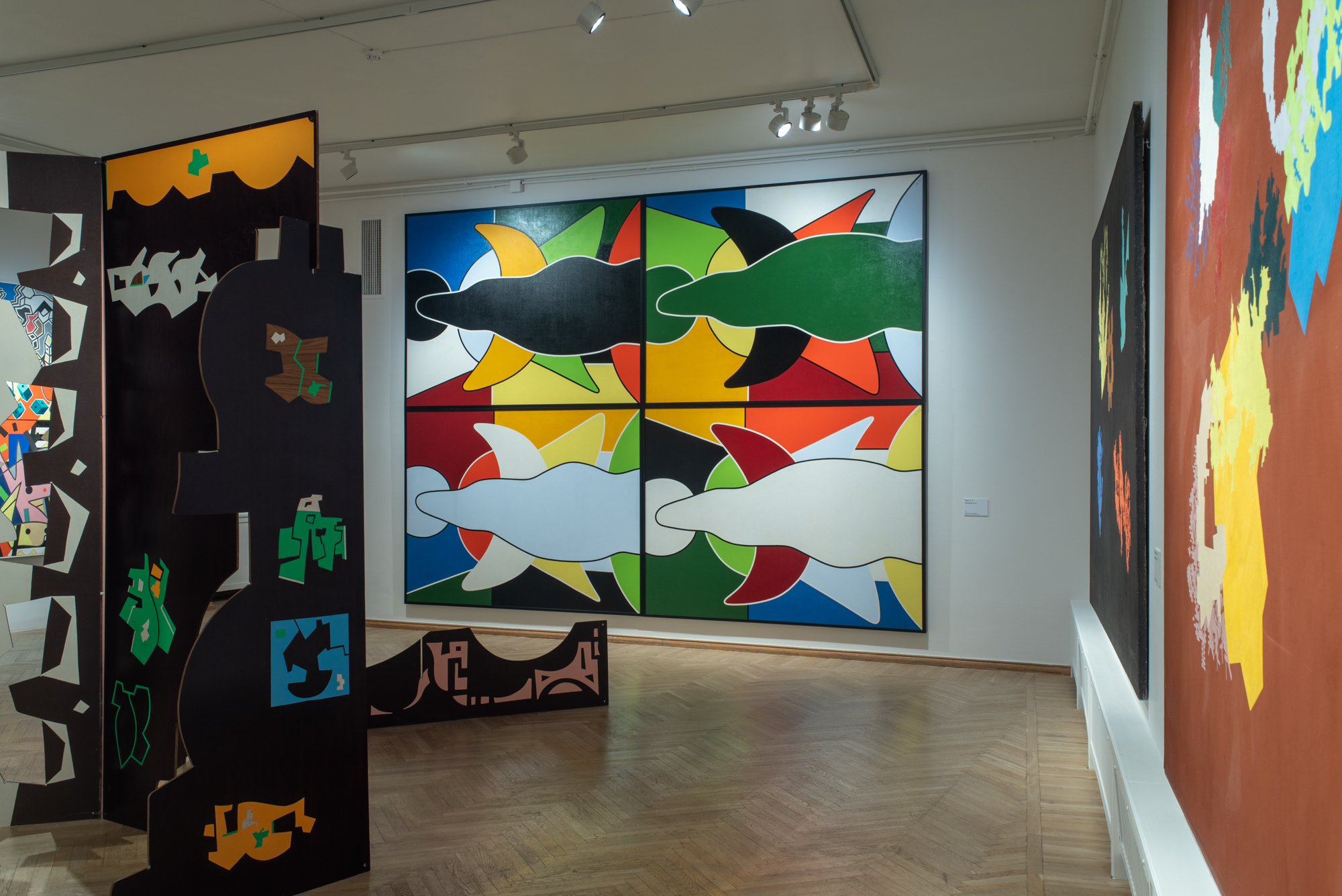 Jüri Kase's personal exhibition "Silmapilk" display