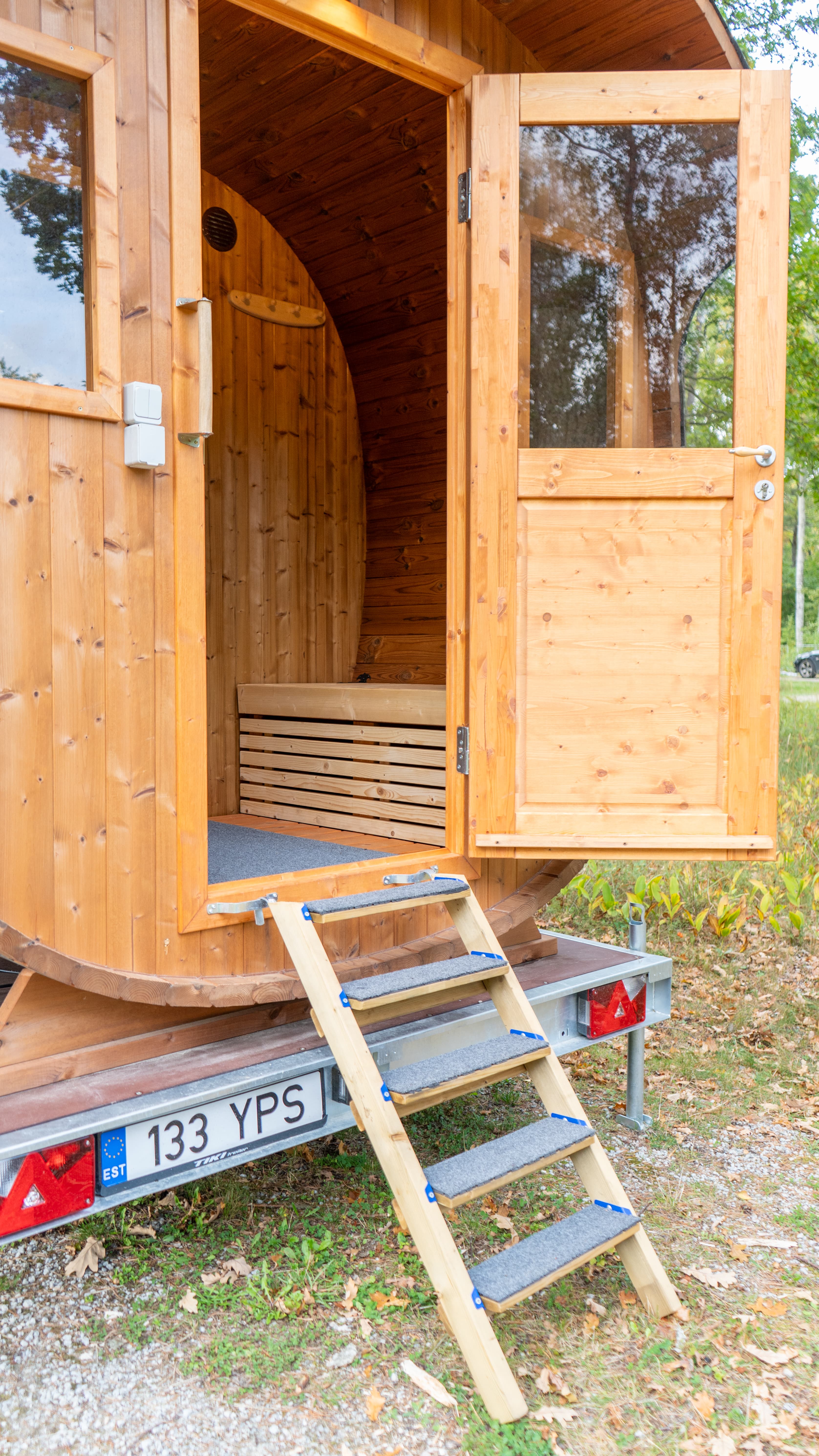 Torusaun Rannasaun väljast ukse juurest vaade