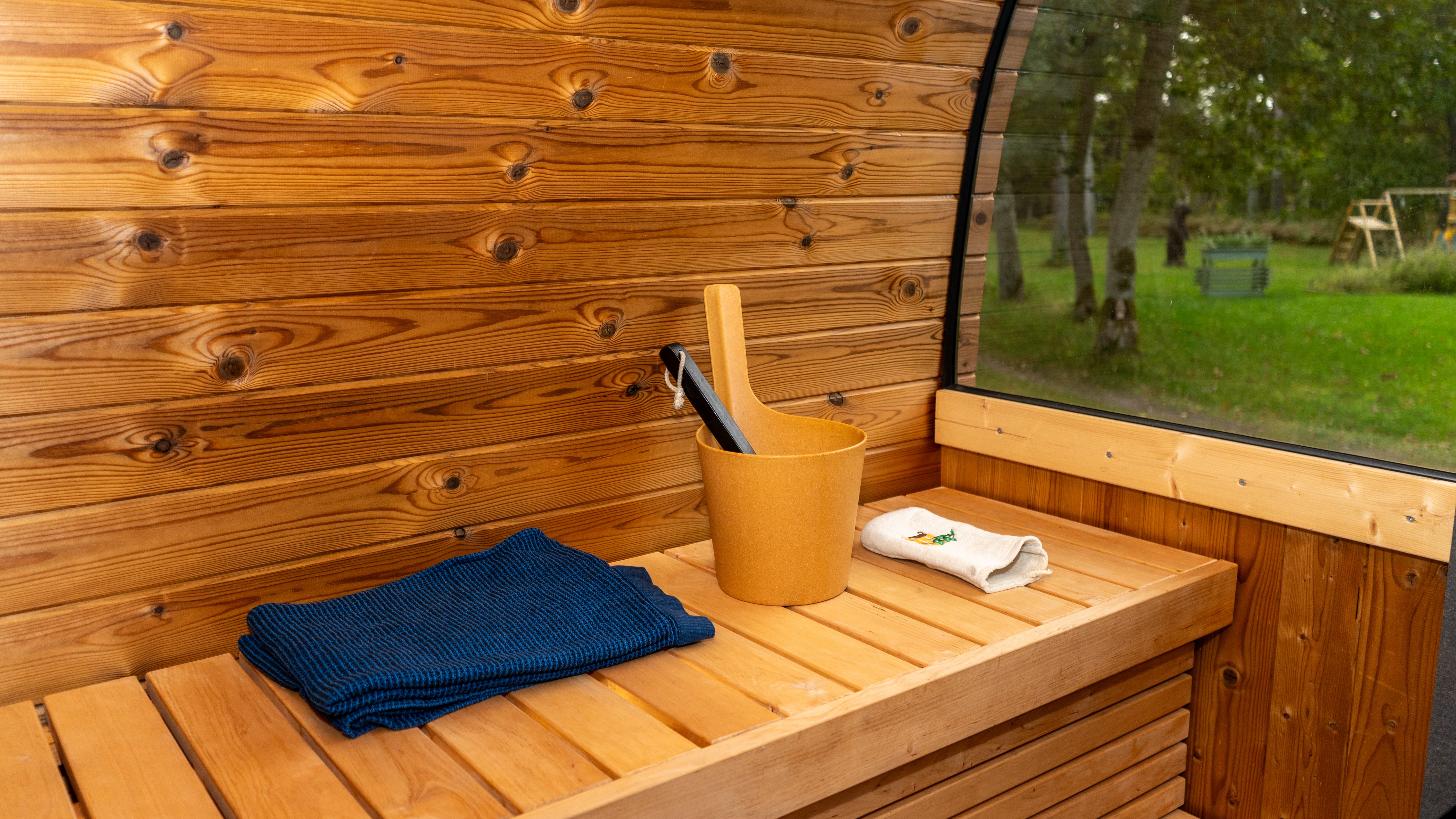 Torusaun Rannasaun seestvaade leiliruumi